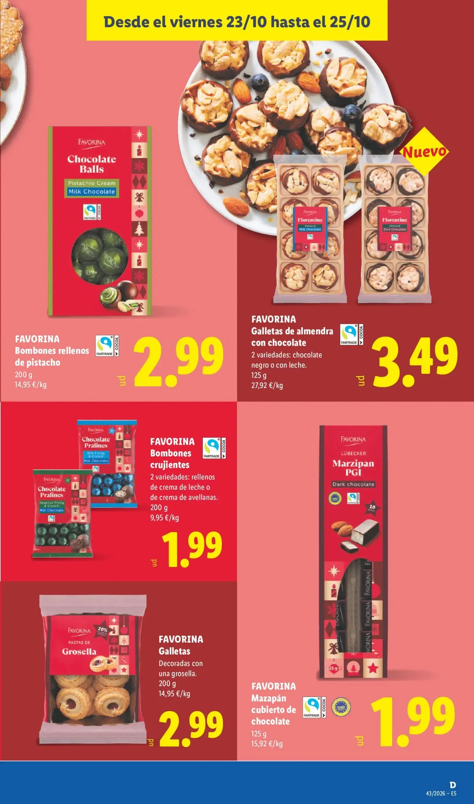 Catálogo de Lidl: Ofertas de carne y otros productos 19 de octubre al 25 de octubre 2026 - Página 43