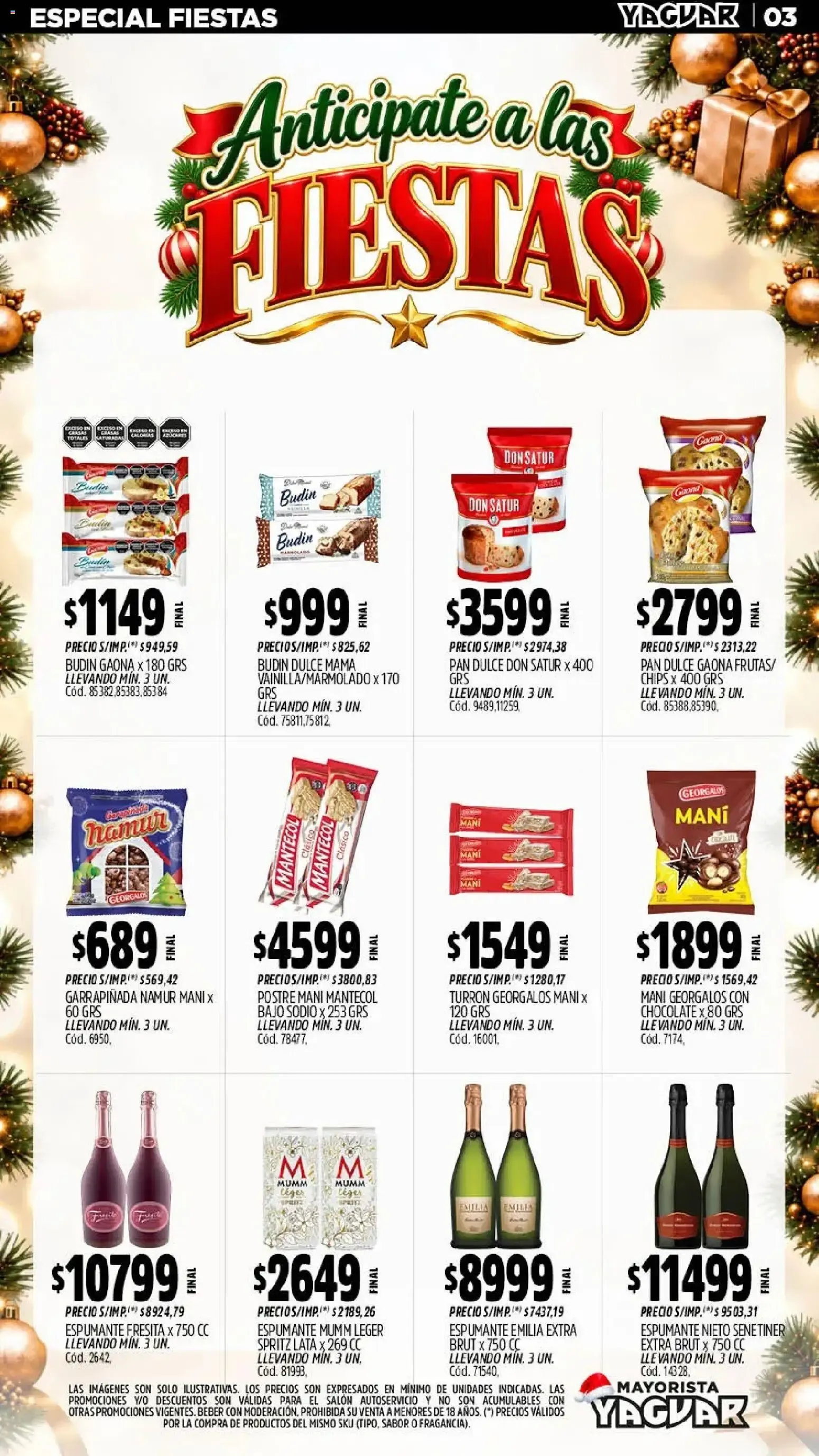 Ofertas de Mayorista Yaguar - El Cumple del Año 38 26 de octubre al 31 de octubre 2026 - Página 4 del catálogo