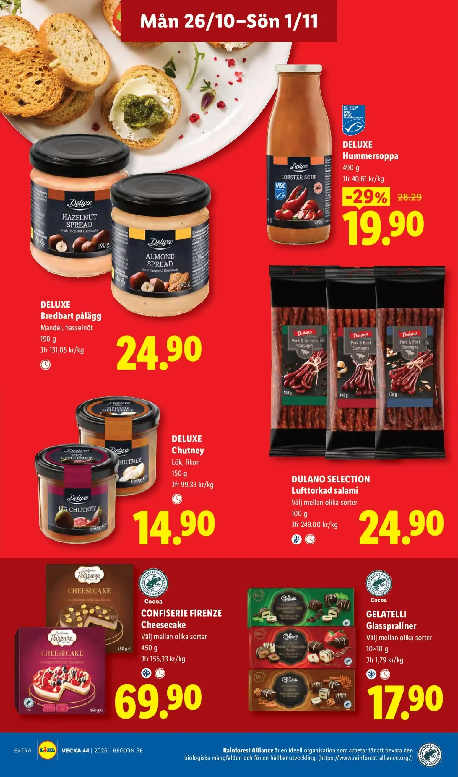 Lidl Veckans erbjudanden från 26 oktober till 1 november 2026 - Reklamblad sidor 10