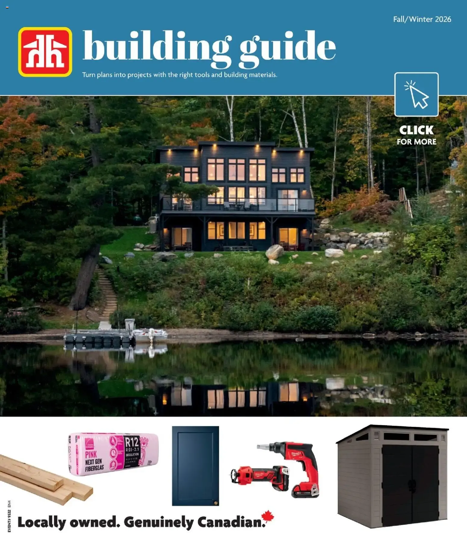 Home Hardware flyer - Building guide from Oct 1, 2026 > weekly specials & deals from October 1 to January 30 2027 - flyer page 1