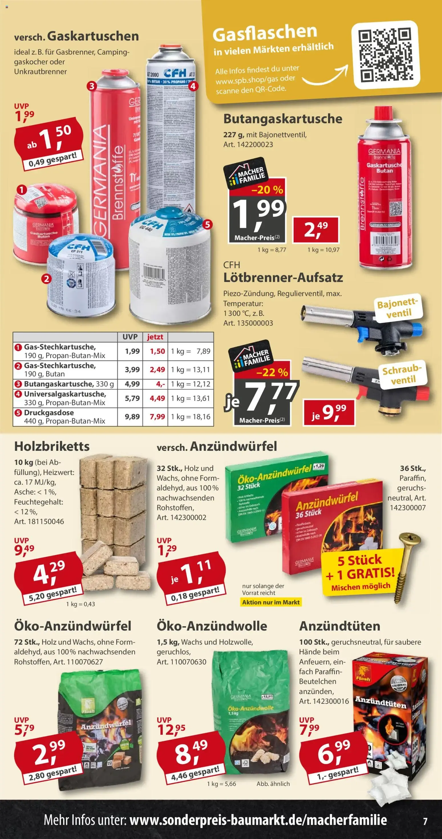 Sonderpreis Baumarkt Prospekt von 26. September bis 2. Oktober 2026 - Prospekt seite 7