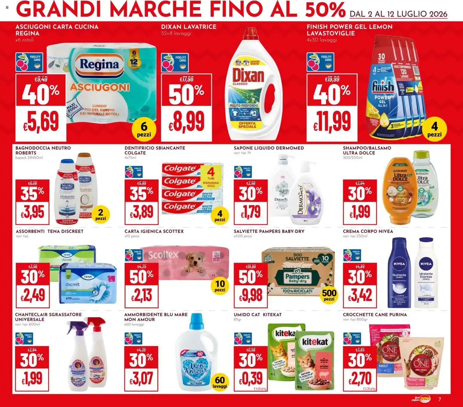 Iper Pan & Superpan: Grandi Marche fino al 50% da 2 luglio a 12 luglio di 2026 - Pagina del volantino 7