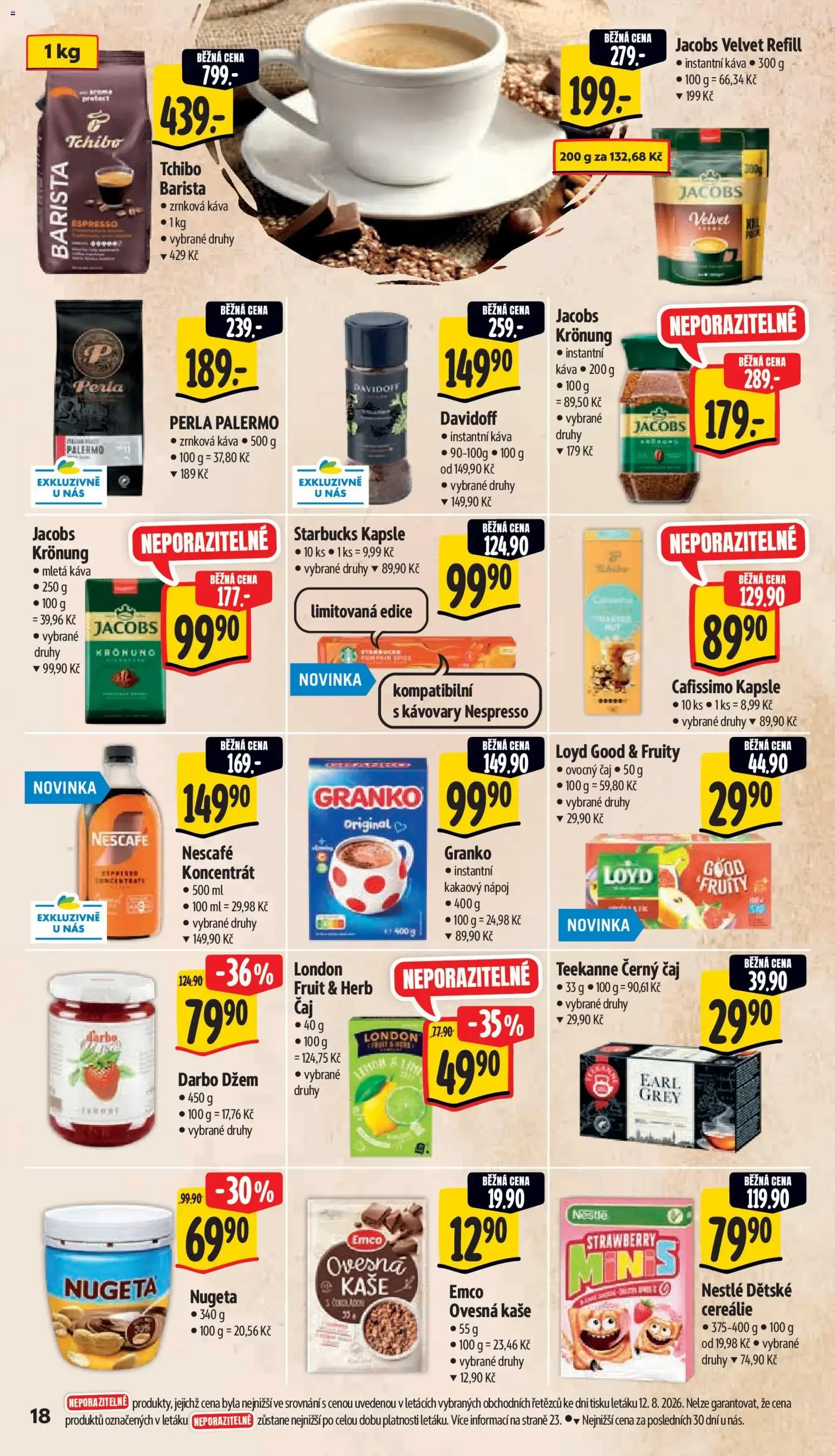 Albert leták - Hypermarket od 19.08.2026 - Akční leták - 19. srpna 25. srpna 2026 - Page 28
