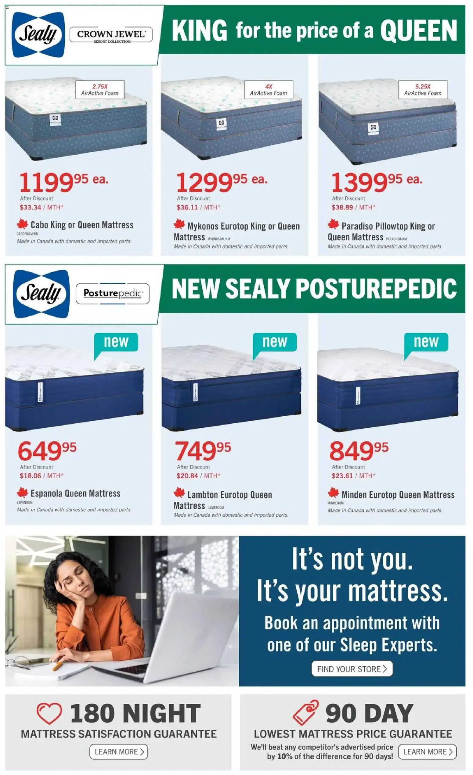 The Brick - Brick Mattress Store from Jun 22, 2026 > weekly specials & deals from June 22 to July 8 2026 - flyer page 4