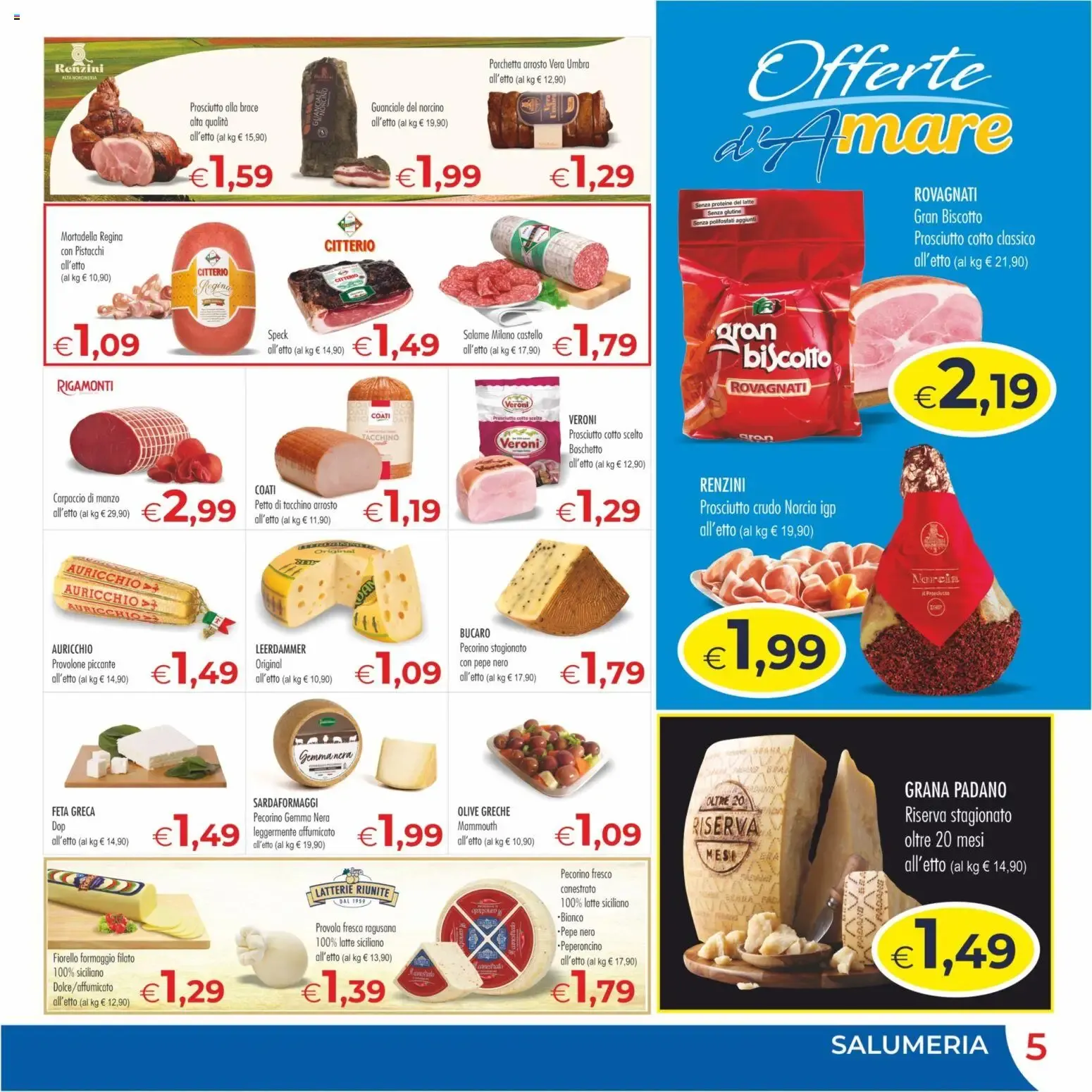 MerSi supermercati Offerte d'Amare da 15 luglio a 28 luglio di 2026 - Pagina del volantino 5