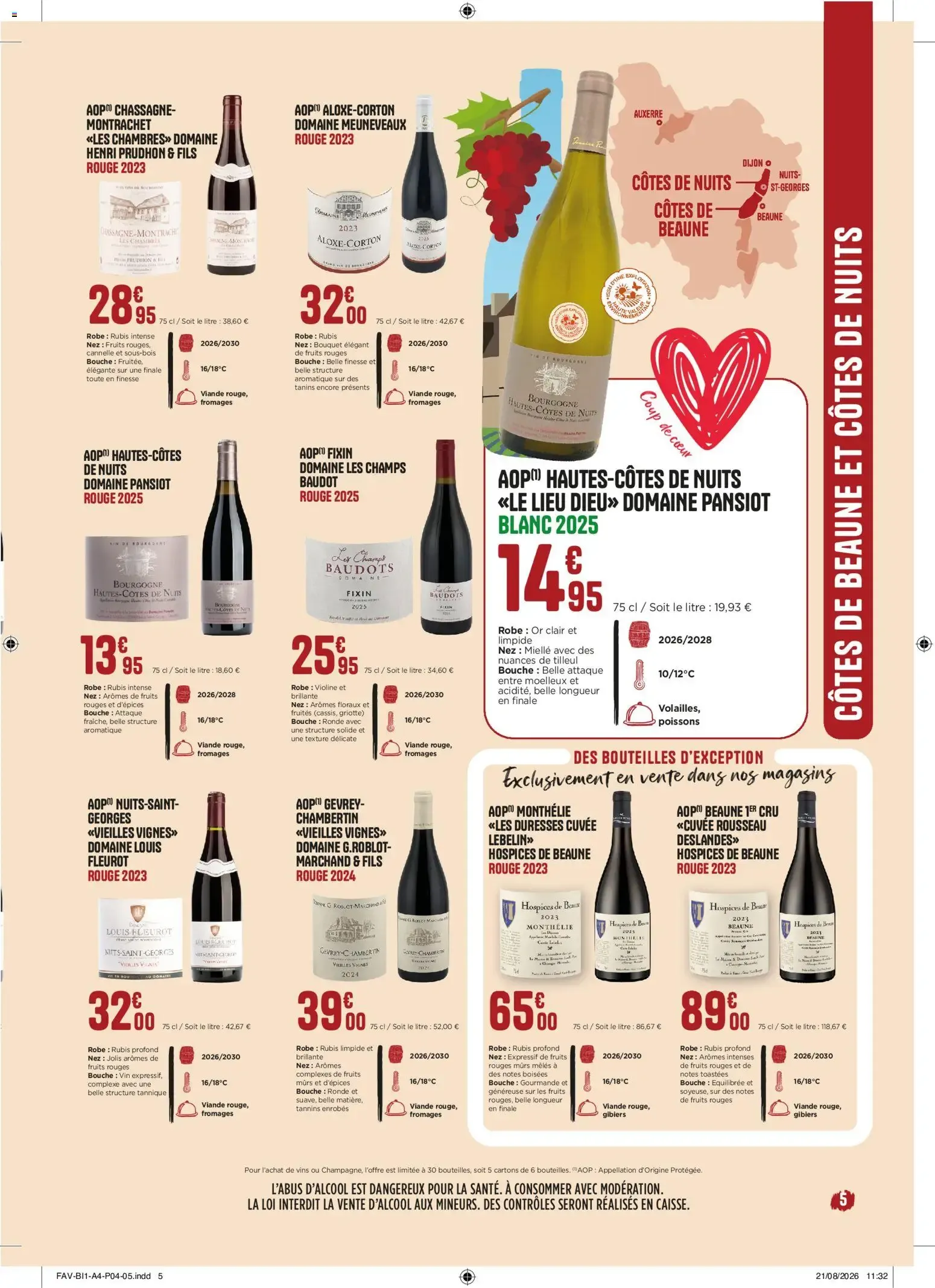 bi1 Foire aux vins 2026 à partir du 22/09/2026 - promo en ligne du 22 septembre au 4 octobre 2026 - Catalogue page 5