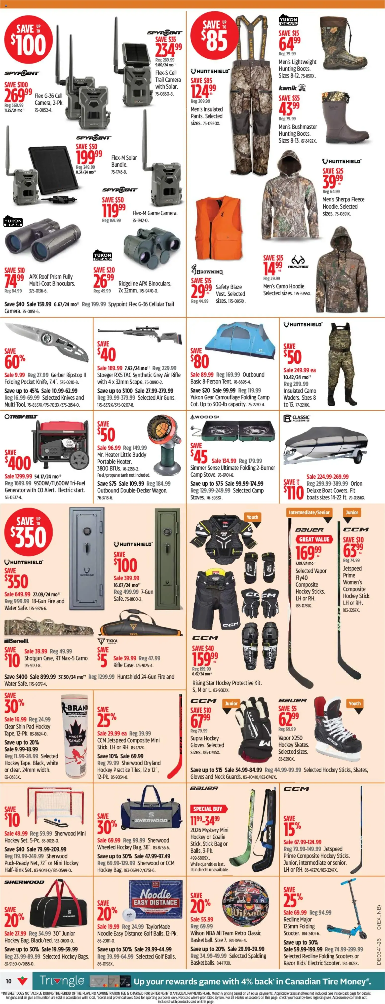 Canadian Tire weekly flyer from Oct 8, 2026 > weekly specials & deals from October 8 to October 14 2026 - flyer page 10