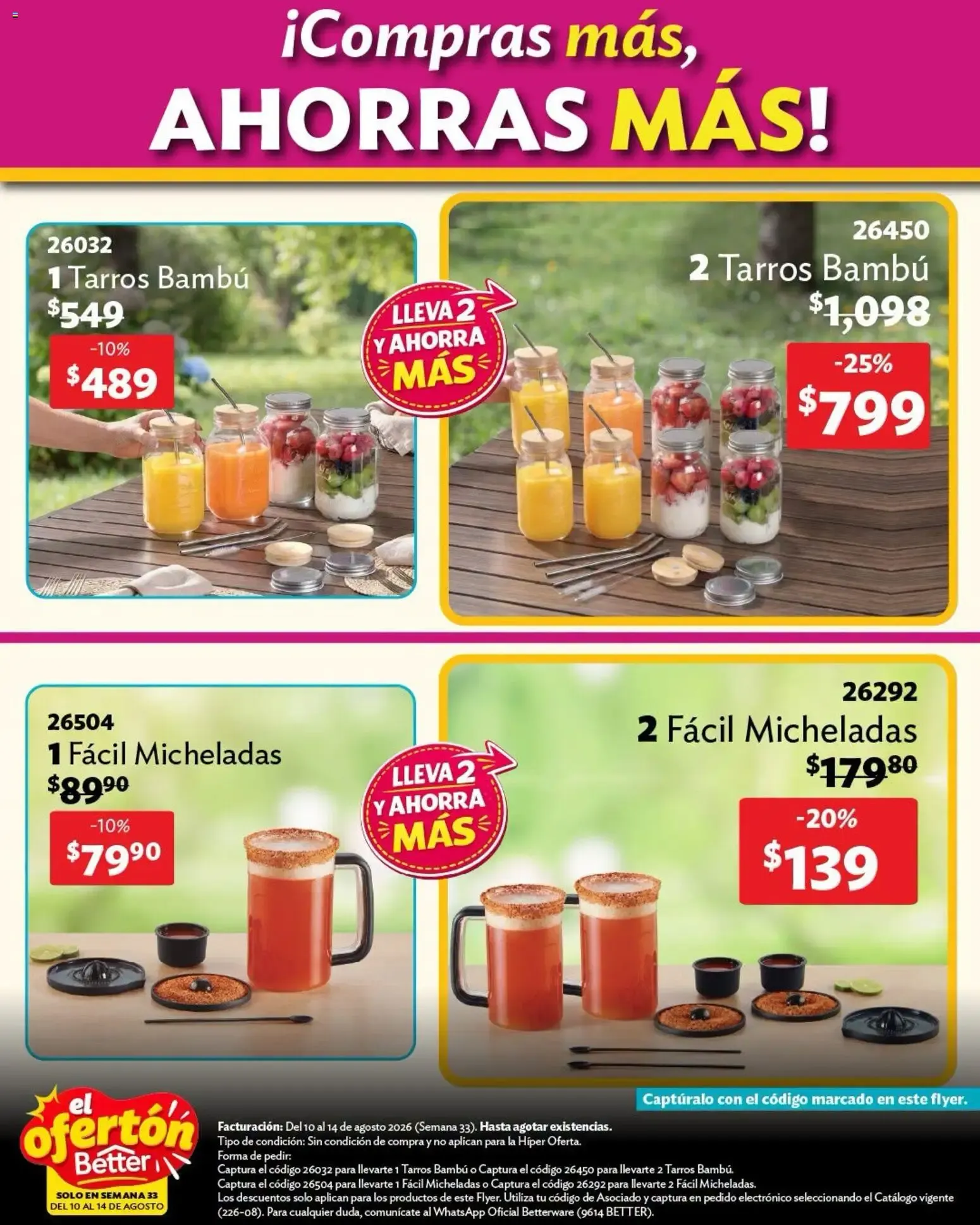 Catálogo de El Ofertón Betterware de Agosto 10 de agosto al 14 de agosto 2026 - Pagina 7