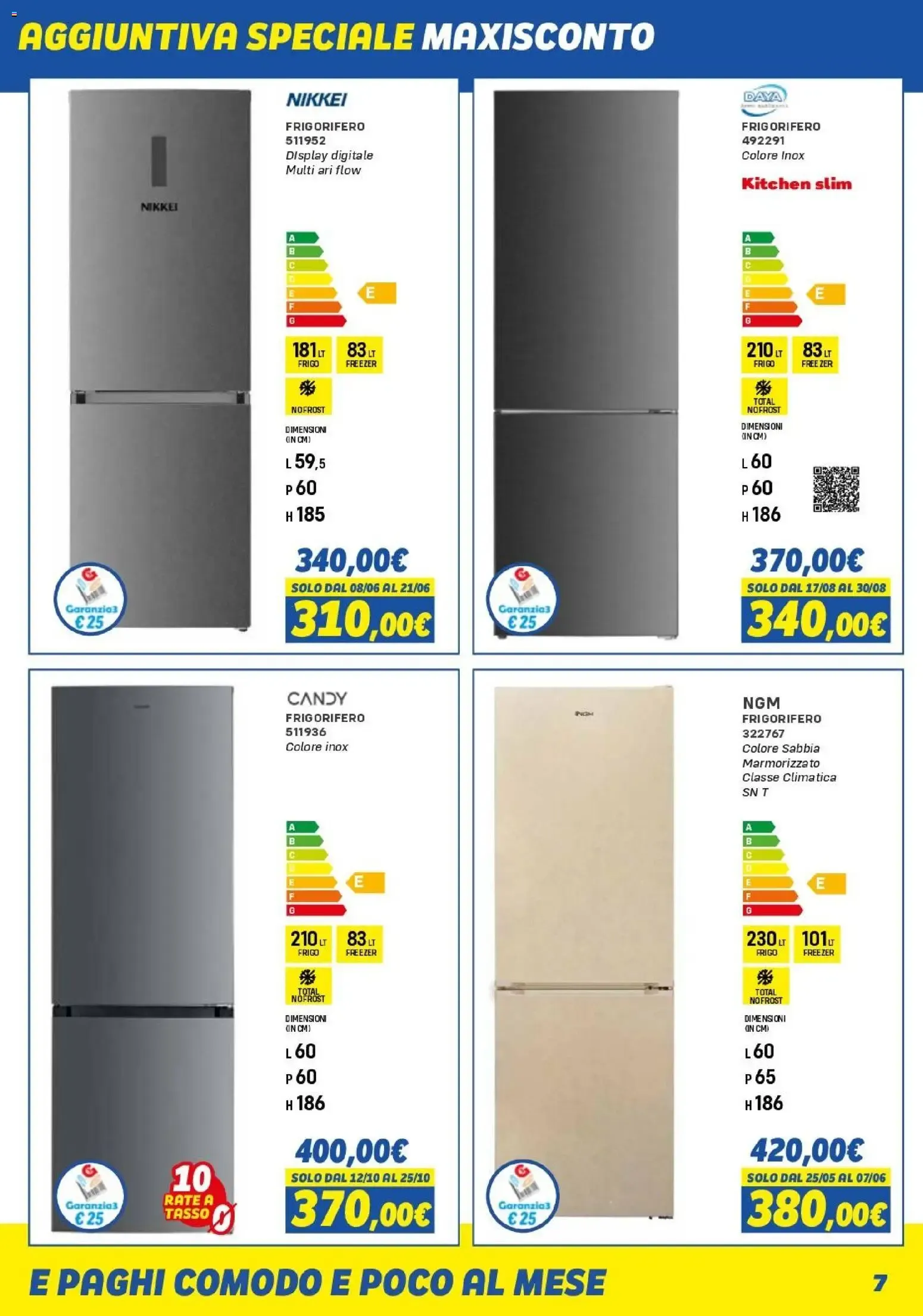 Nuovo Orizzonte volantino Elettro 2026 dal 08/05/2026 > offerte anteprima 🛍️ da 8 maggio a 31 ottobre di 2026 - Pagina del volantino 7
