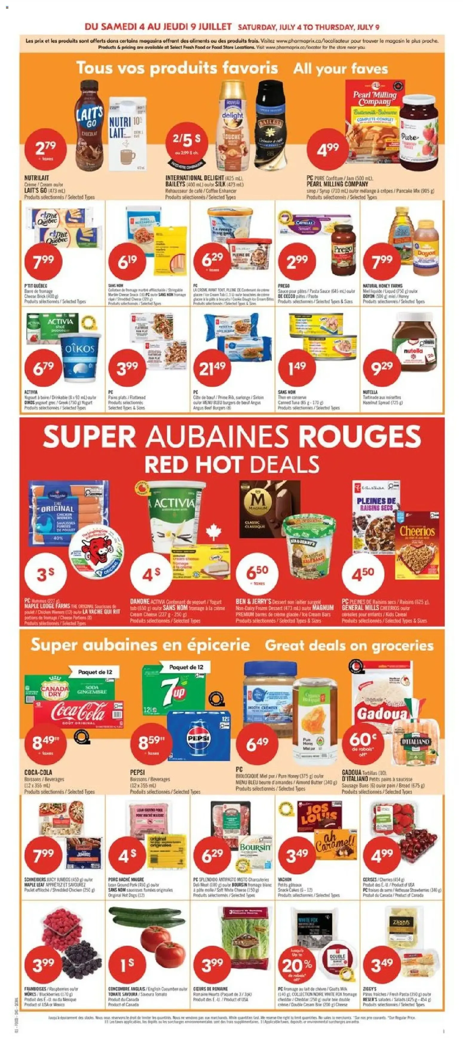 Solde de 2 Jours / 2 Day Sale - Favoris de l'été from July 4 to July 5 2026 - flyer page 4