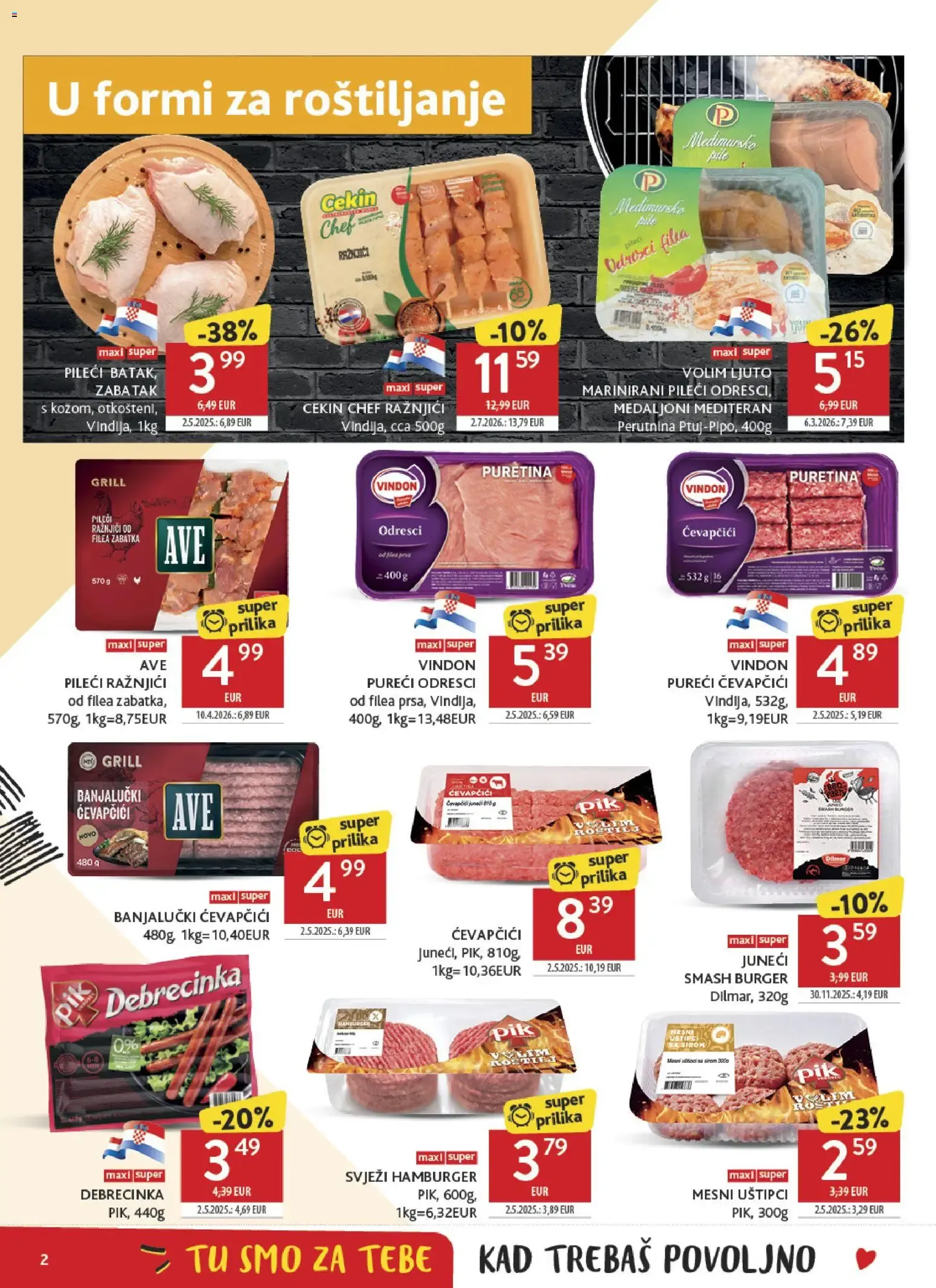 Katalog Konzum Katalog novi od 22.07.2026 na listanje > letak digitalni od 22. srpnja do 28. srpnja 2026. - Pregled Stranica 2
