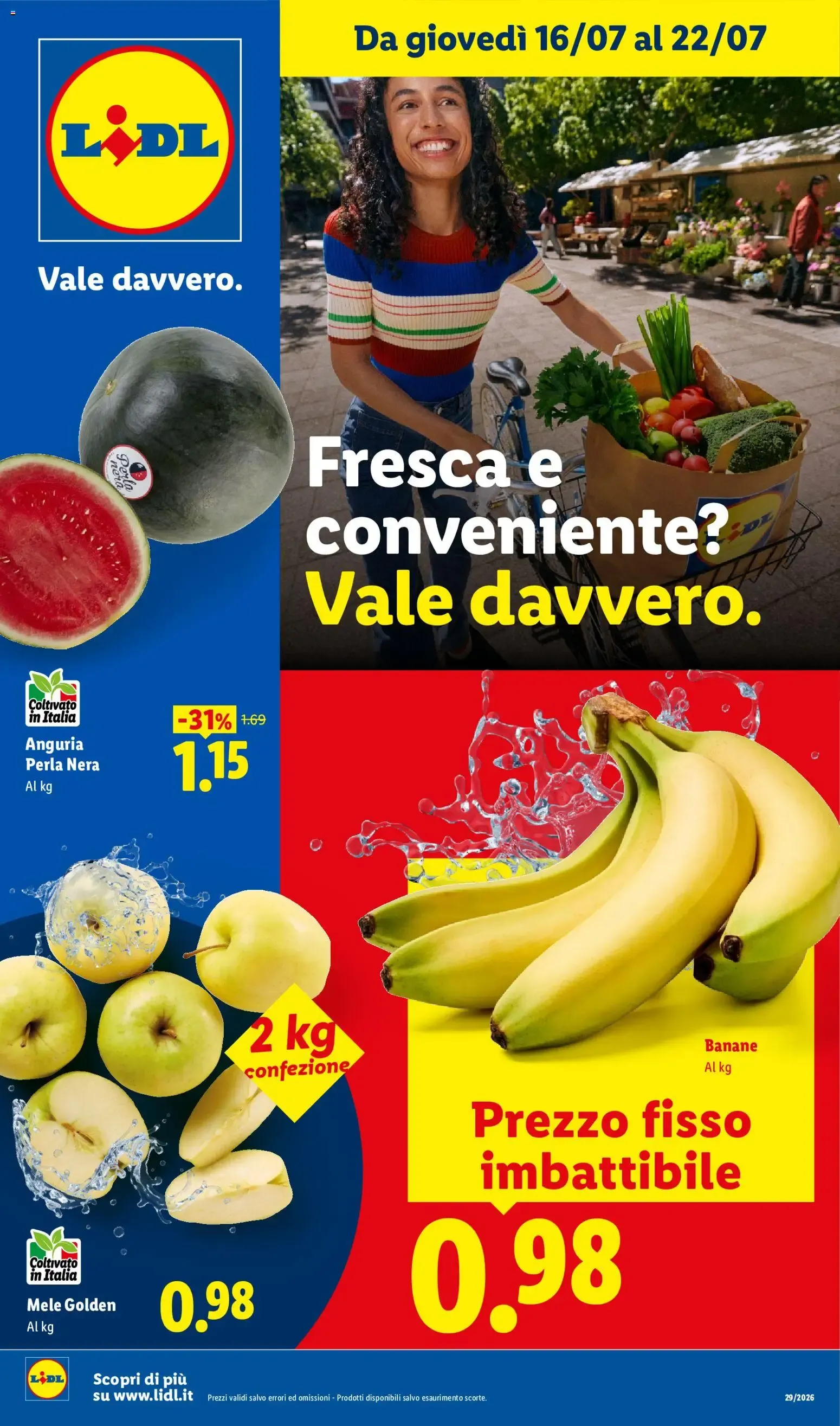 Fresca e conveniente? Vale davvero. da 16 luglio a 22 luglio di 2026 - Pagina del volantino 1