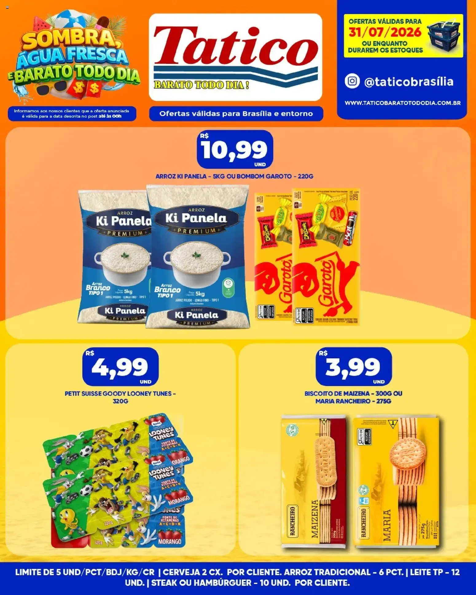 Encarte de Tatico ofertas Fim de Semana de 01/08/2026 | Promoções Online 1 de agosto até 2 de agosto 2026 - Pagina 35