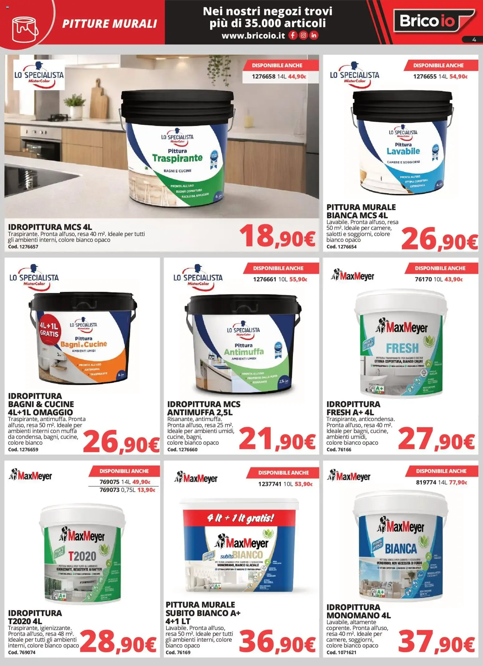 Bricoio Catalogo Lavori Interni da 1 giugno a 30 settembre di 2026 - Pagina del volantino 4