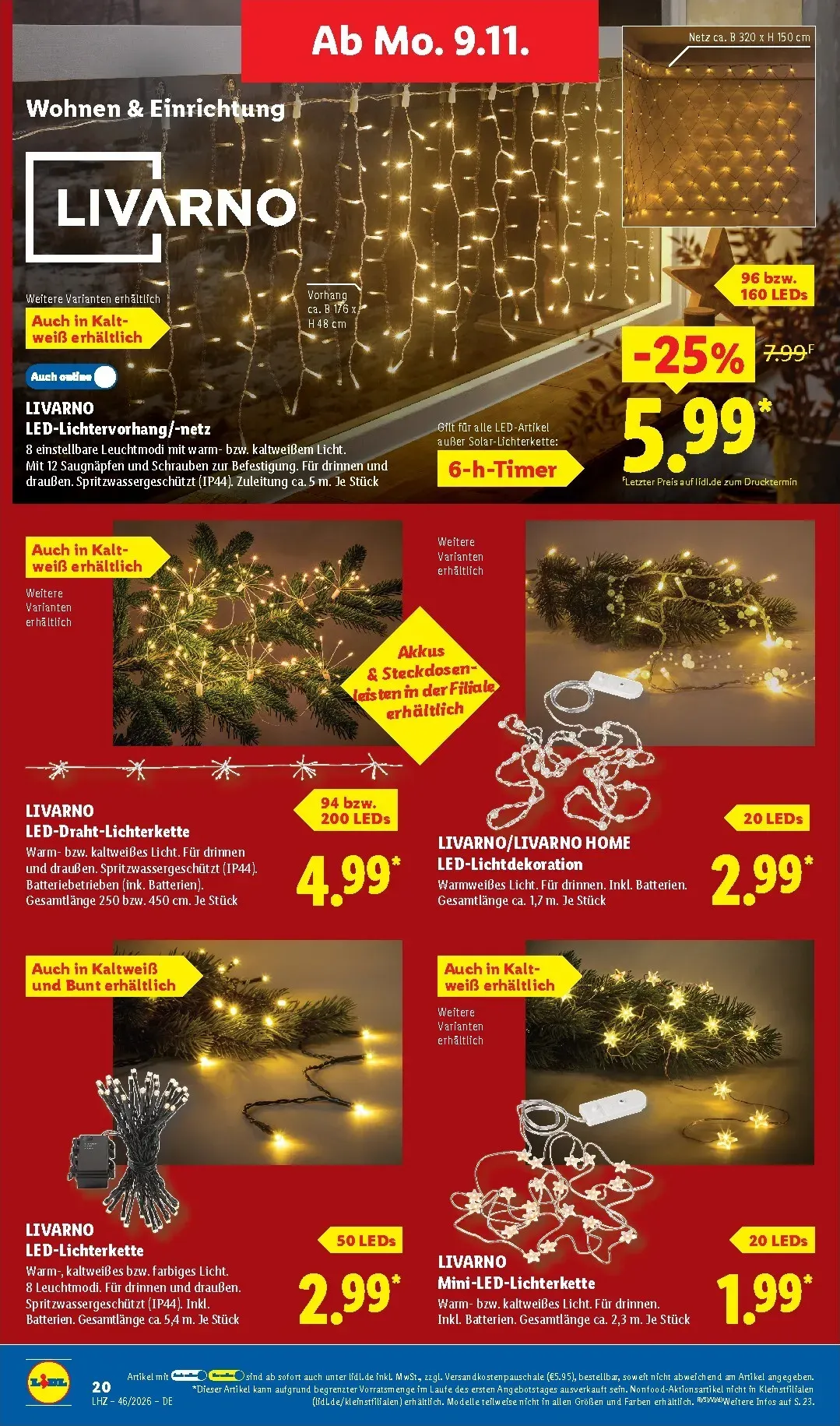 Lidl - Nonfood Prospekt nächste Woche – von Montag 09.11.2026 bis Samstag 14.11.2026 von 9. November bis 14. November 2026 - Prospekt seite 8