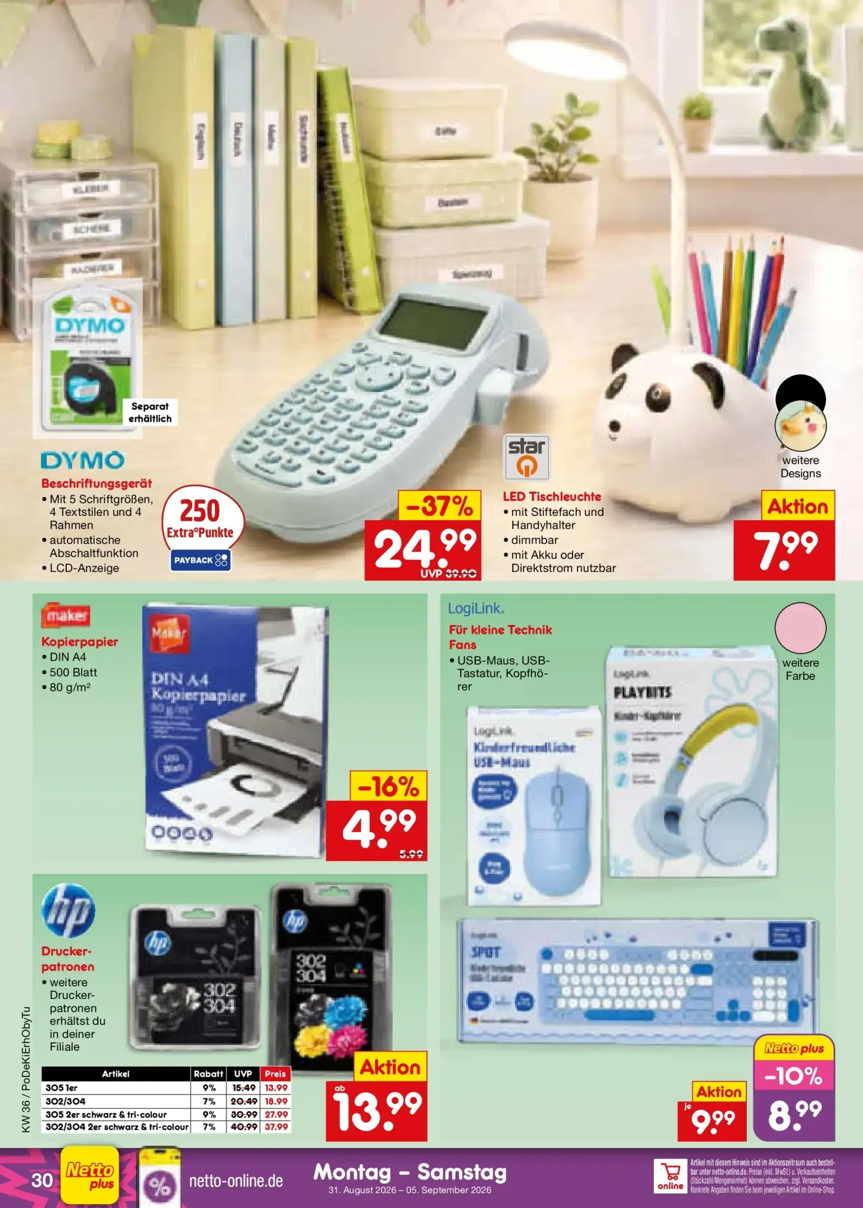 Netto Marken Discount Prospekt – von Montag 31.08.2026 bis Samstag 05.09.2026 von 31. August bis 5. September 2026 - Prospekt seite 41