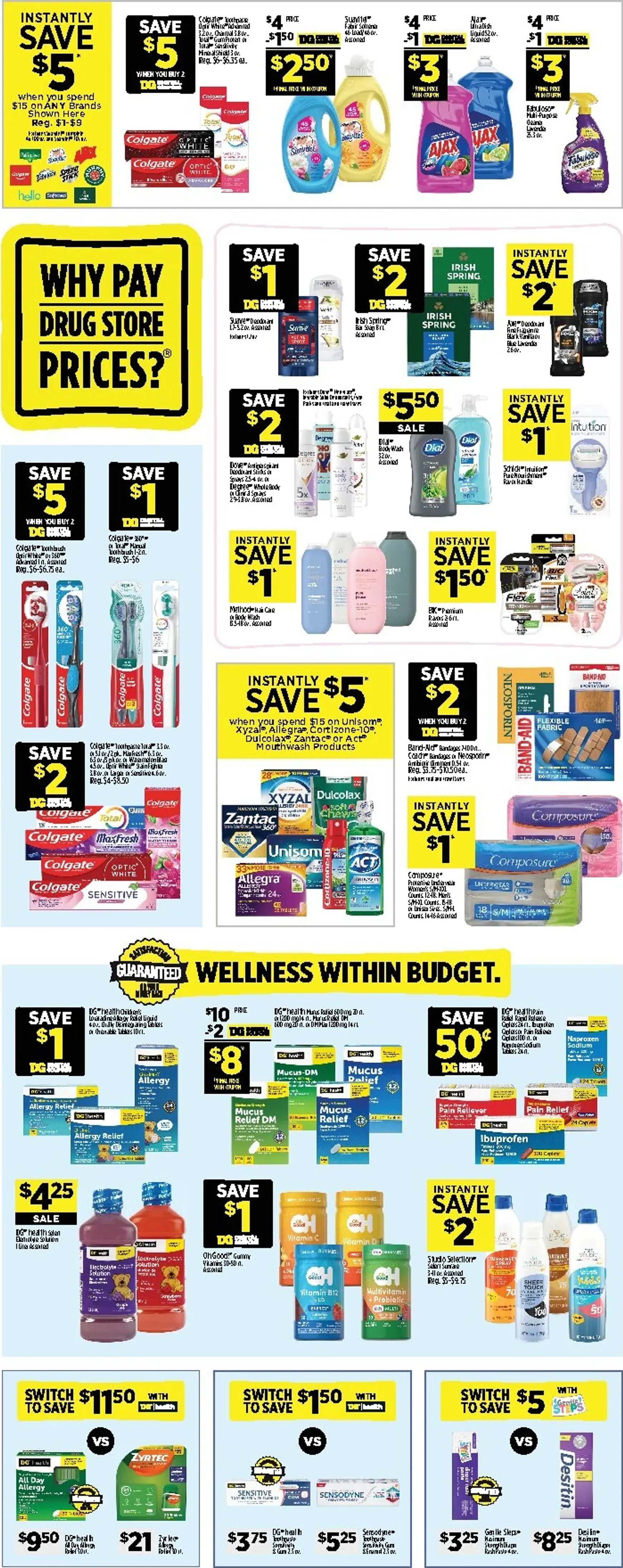 Weekly ad Current Dollar General leaflet valid from Sunday 07/26/2026 to Saturday 08/01/2026 from July 26 to August 1 2026 - Page 15
