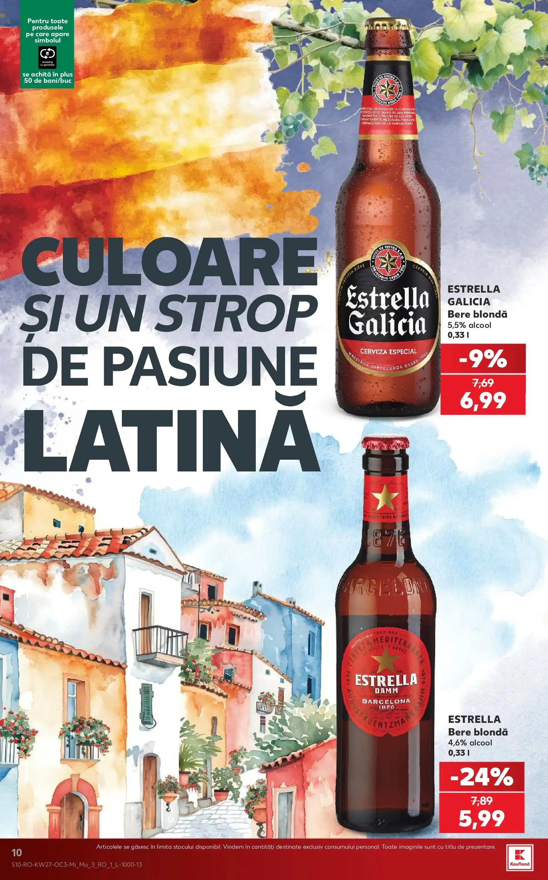 Catalog Kaufland: DESCOPERĂ SAVOAREA SPANIEI! de la 1 iulie până la 7 iulie 2026 - Revista Pagina 10