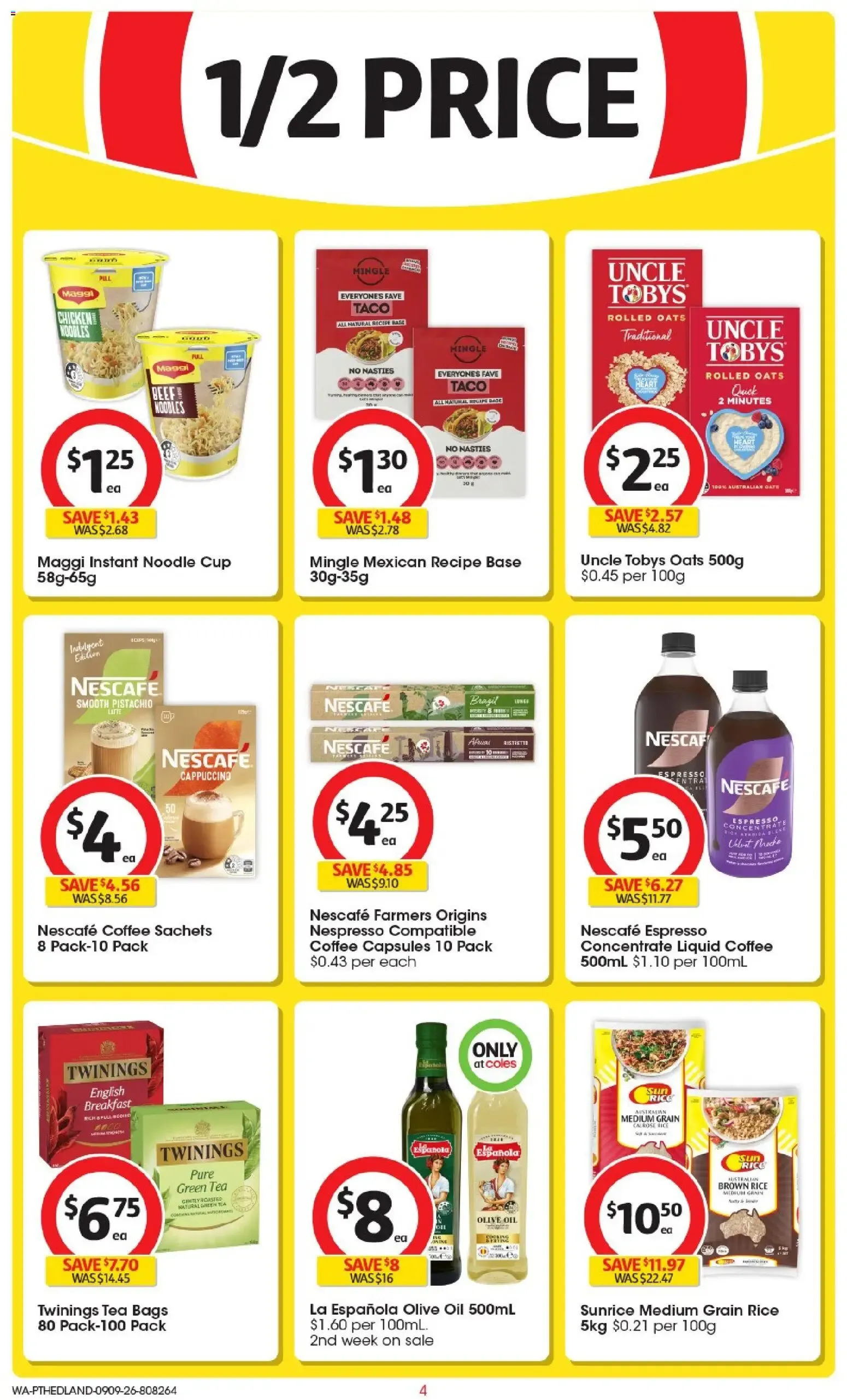 Coles catalogue valid from 09/09/2026 > Online Australia - Catalogue valid from 9 September to 15 September 2026 - page 4