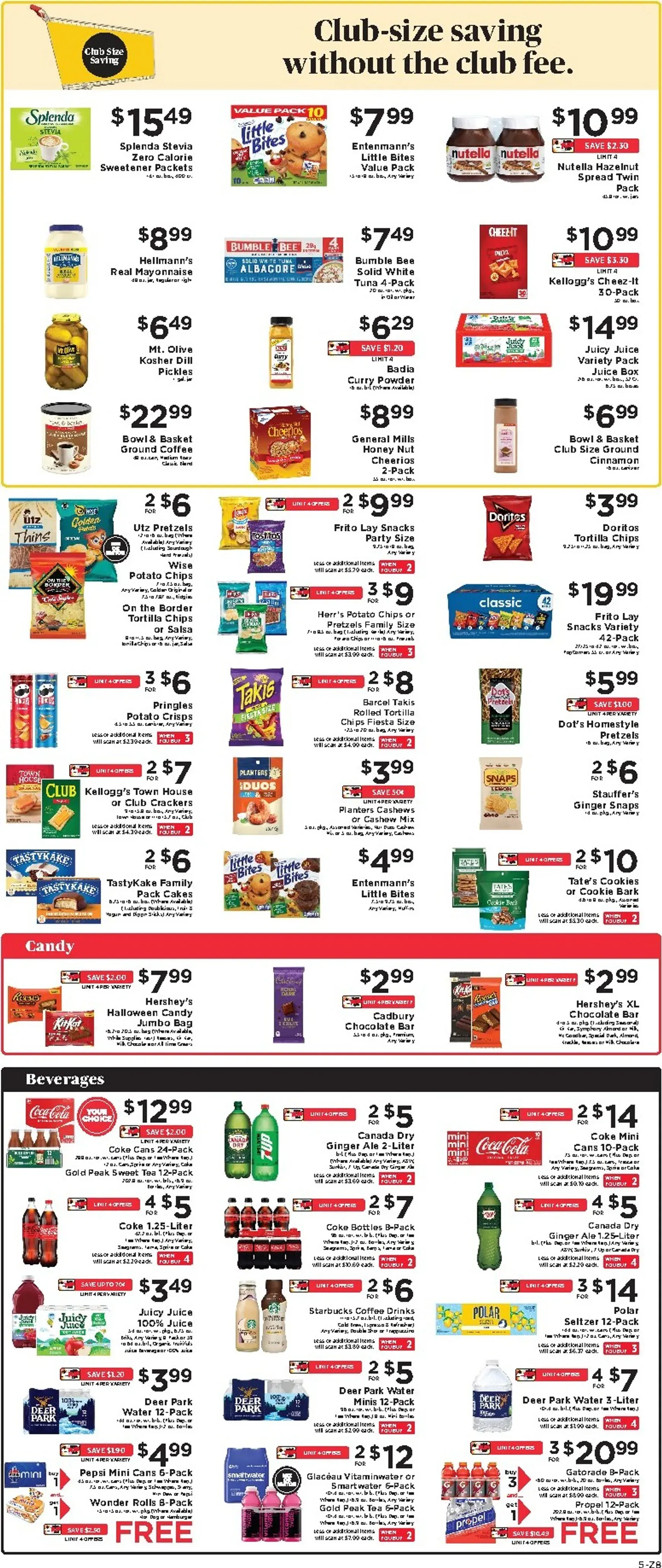 Weekly ad Current ShopRite leaflet valid from Friday 09/25/2026 to Thursday 10/01/2026 from September 25 to October 1 2026 - Page 6
