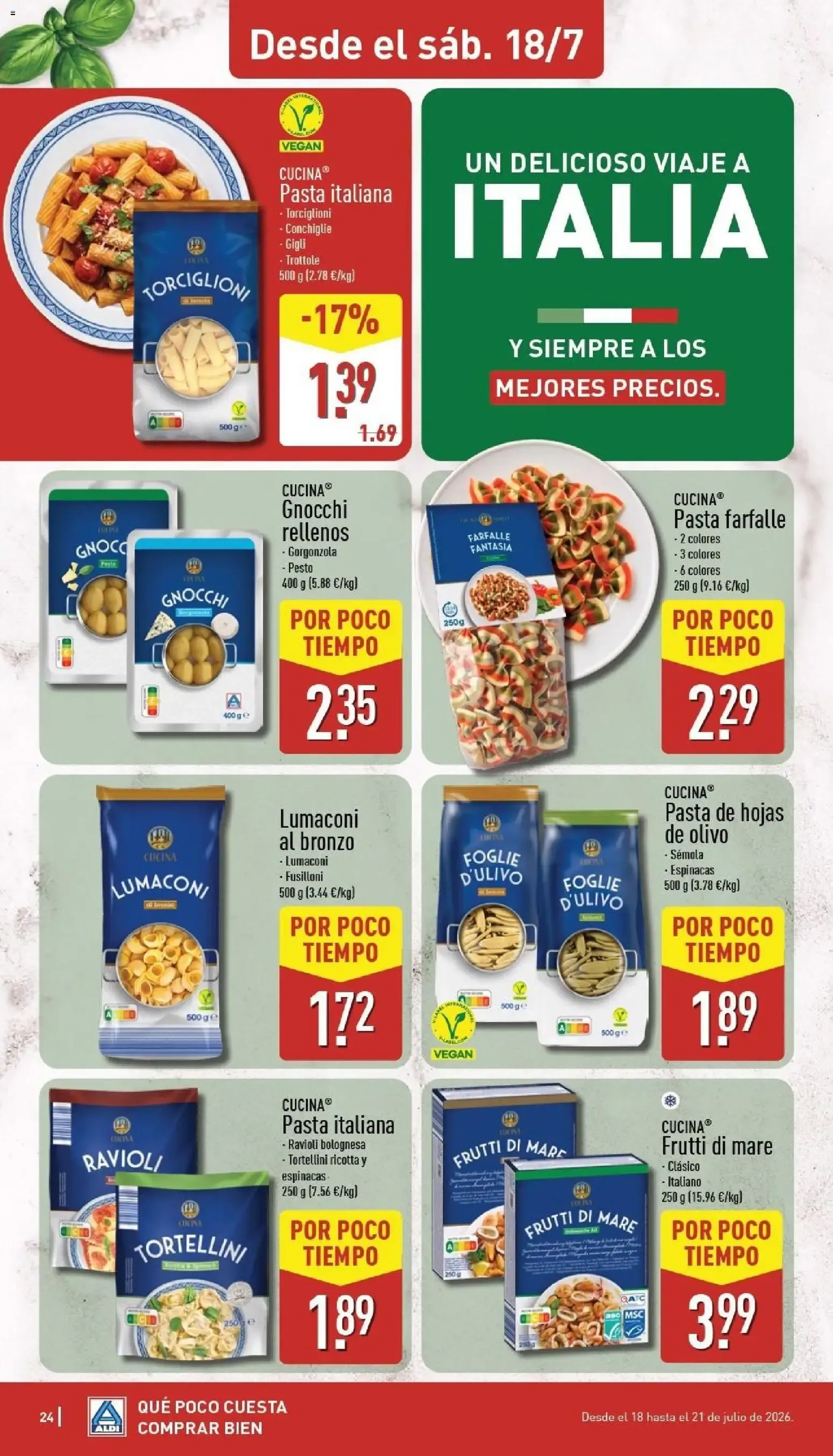 Catálogo de Aldi: Un baño de frescura al mejor precio 13 de julio al 19 de julio 2026 - Página 24