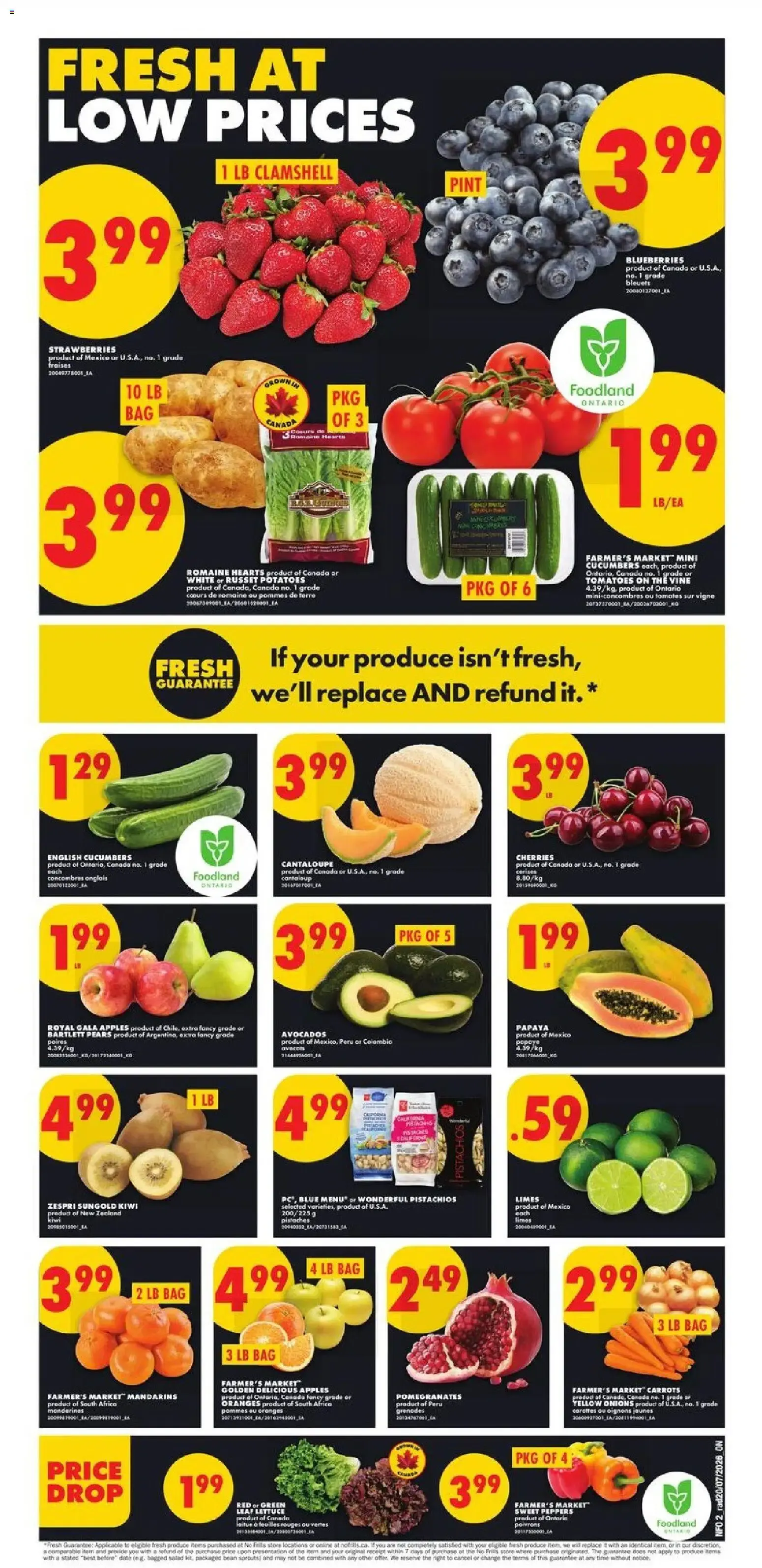 No Frills weekly flyer / circulaire from Jul 23, 2026 > weekly specials & deals from July 23 to July 29 2026 - flyer page 2