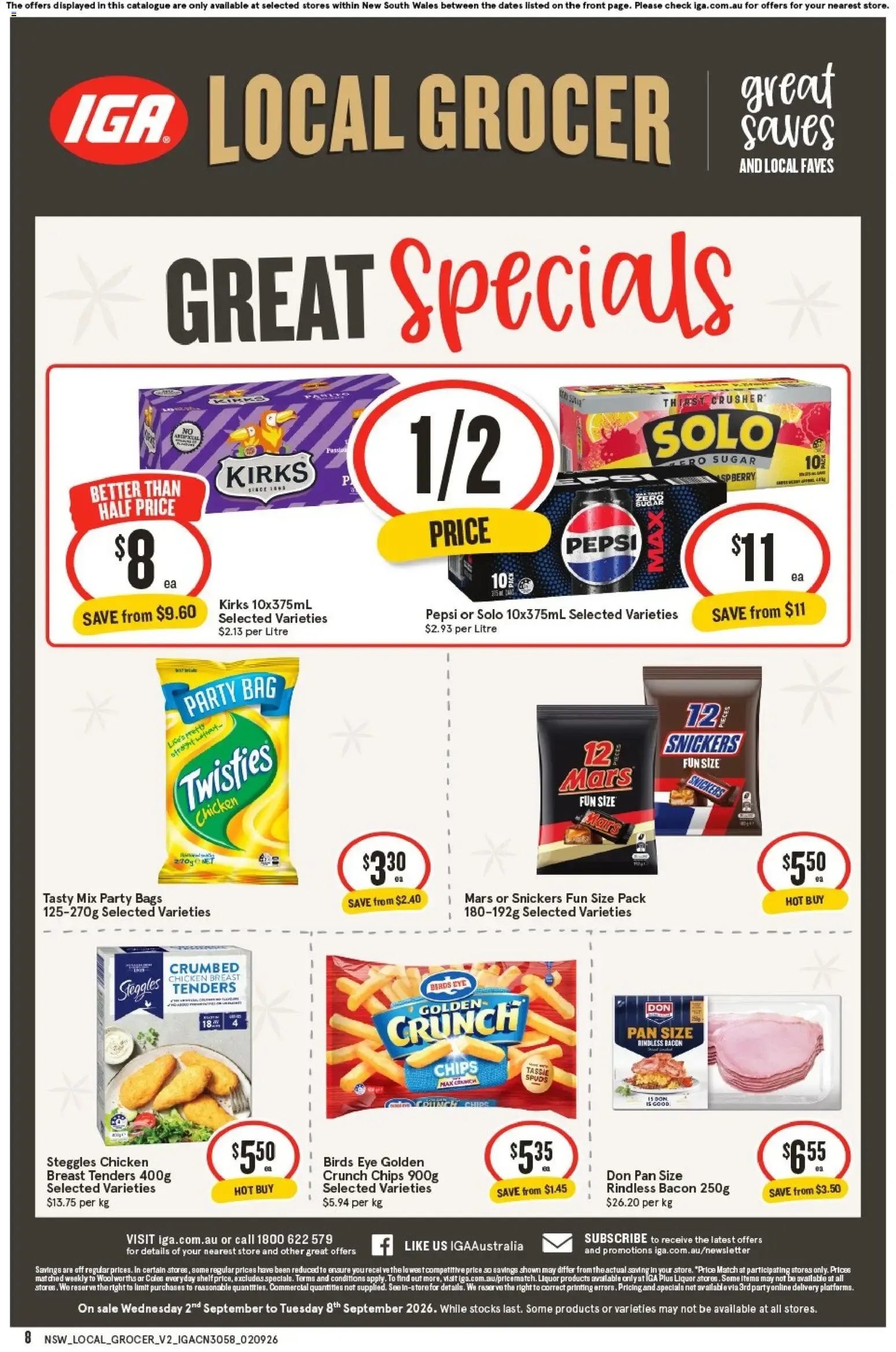 IGA Local Grocer - Catalogue valid from 2 September to 8 September 2026 - page 2