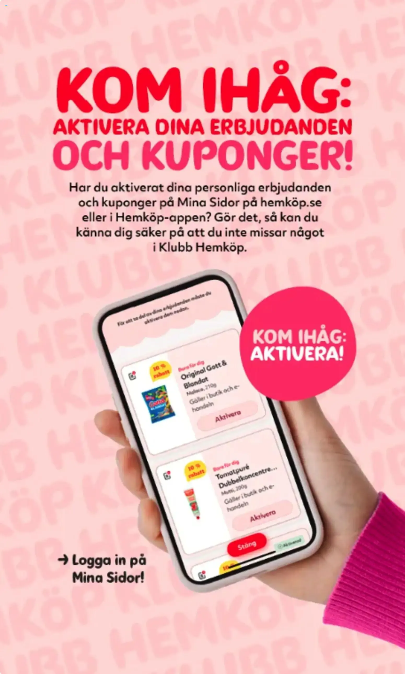 Hemköp VECKANS BÄSTA PRISER! från 8 juni till 14 juni 2026 - Reklamblad sidor 4