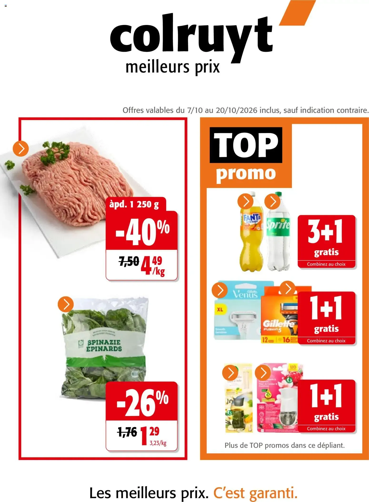 Colruyt catalogue à partir du 07/10/2026 - promo en ligne
