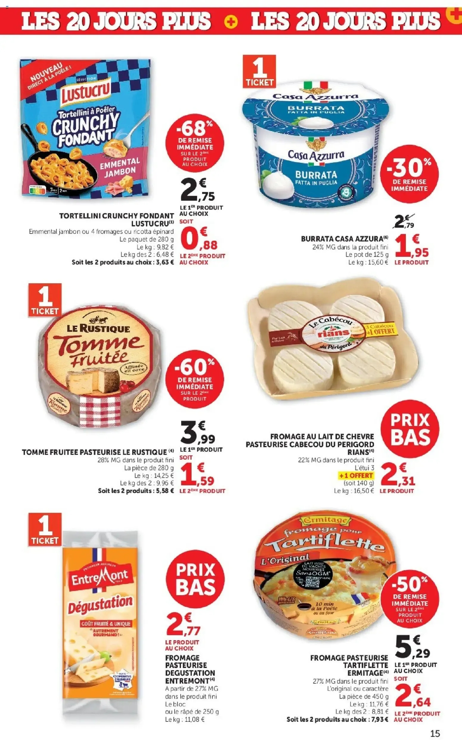 Hyper U Les 20 jours plus à partir du 29/09/2026 - promo en ligne du 29 septembre au 11 octobre 2026 - Catalogue page 15