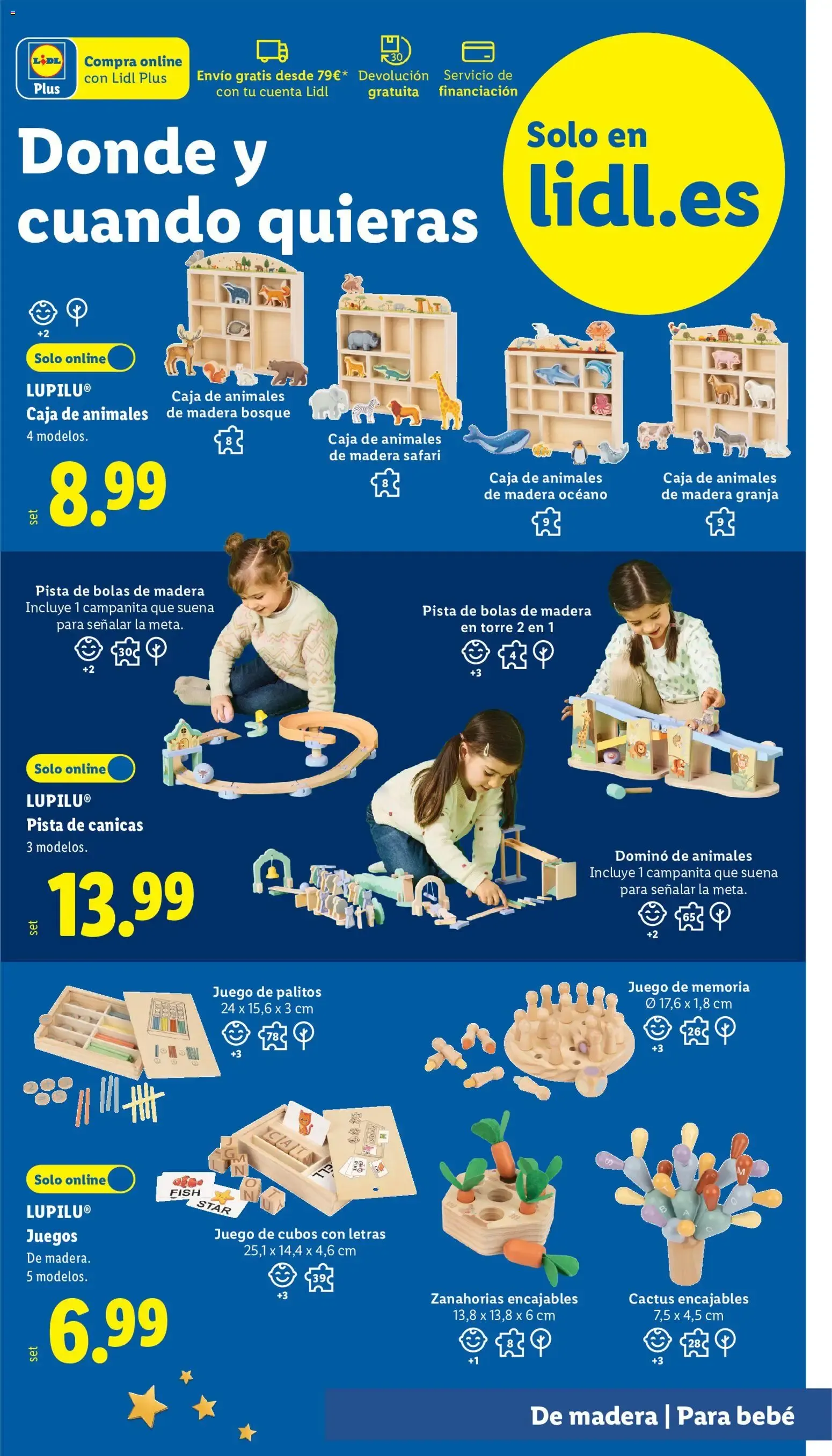Catálogo de Lidl - Juguetes de madera del 21/10/2026 | Ofertas 21 de octubre al 10 de enero 2027 - Página 17