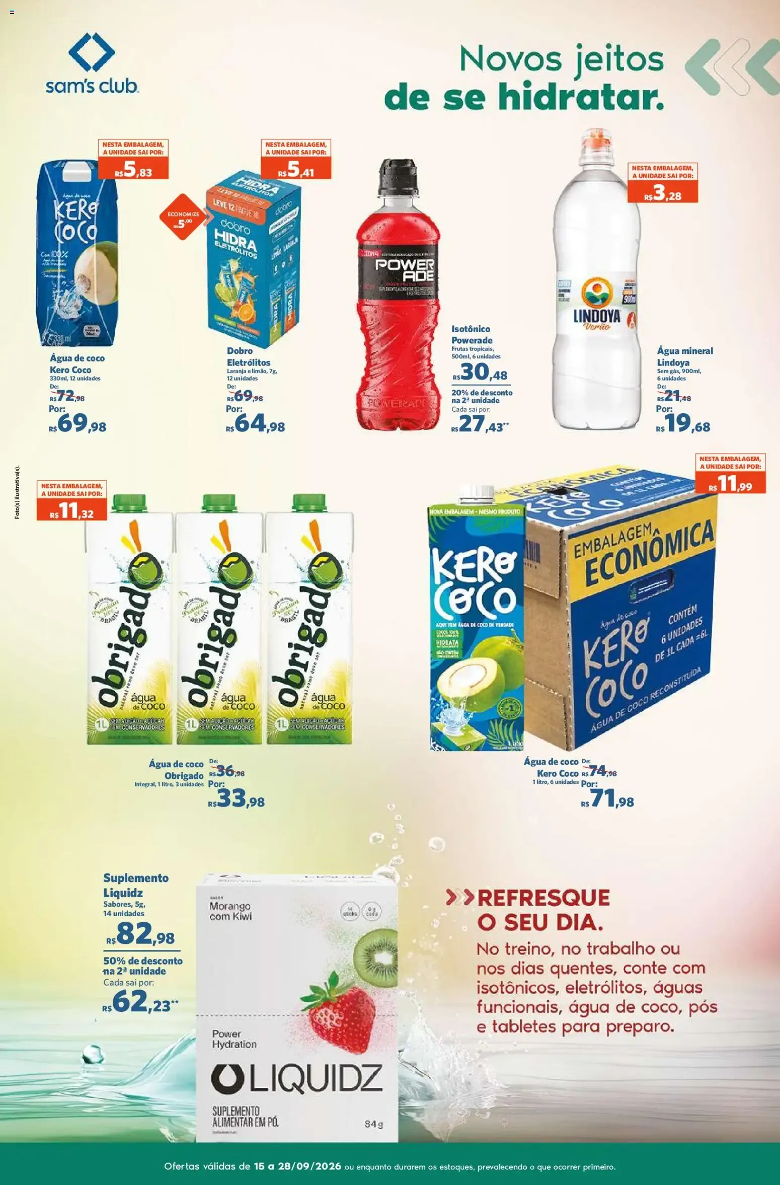 Encarte de Sam's Club Viva Bem 15 de setembro até 28 de setembro 2026 - Pagina 7