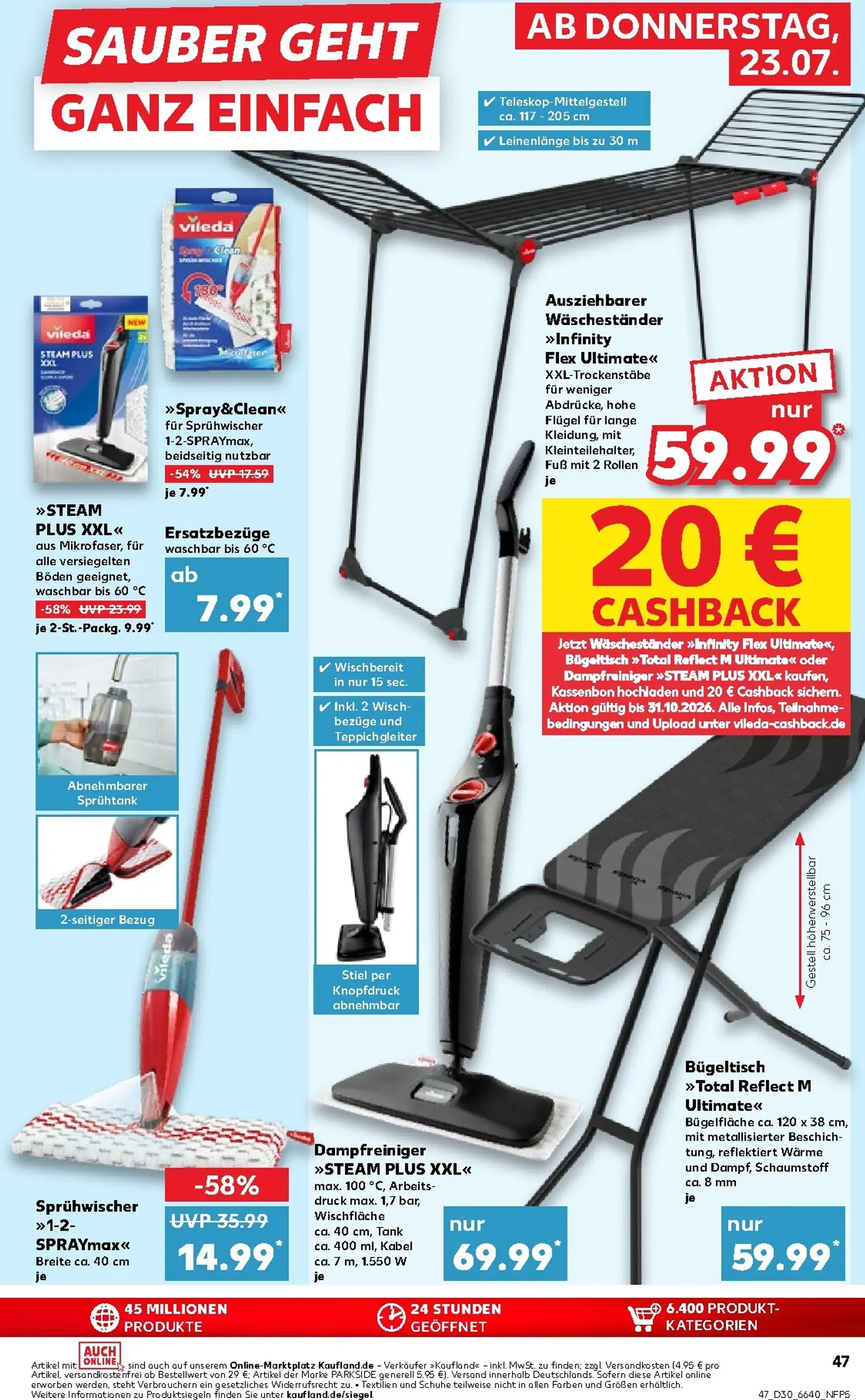 Kaufland Prospekt nächste Woche – von Donnerstag 23.07.2026 bis Mittwoch 29.07.2026 von 23. Juli bis 29. Juli 2026 - Prospekt seite 48