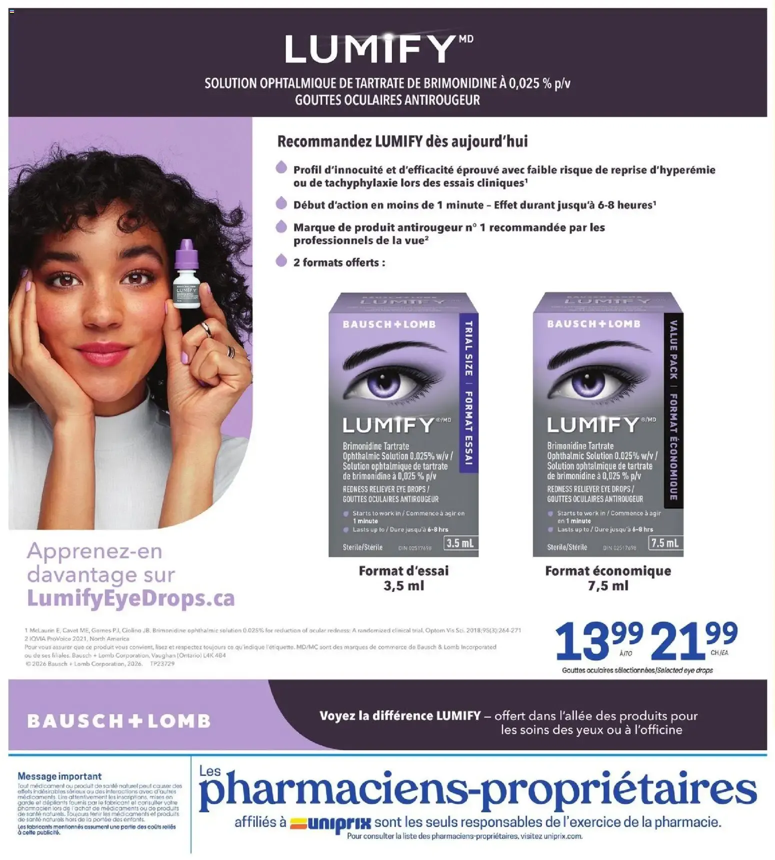Uniprix weekly flyer / circulaire from Sep 24, 2026 > weekly specials & deals from September 24 to September 30 2026 - flyer page 8