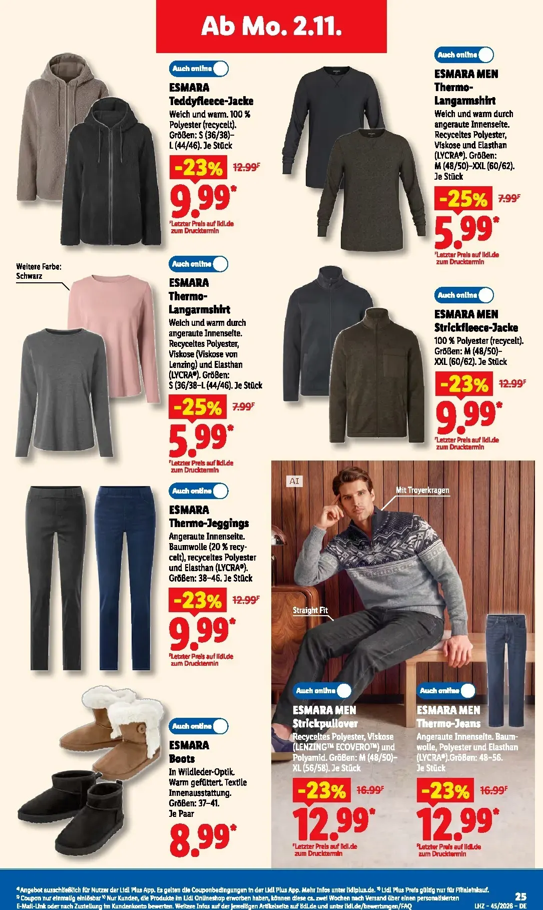 Lidl Sparen beim Preisführer von 2. November bis 7. November 2026 - Prospekt seite 42