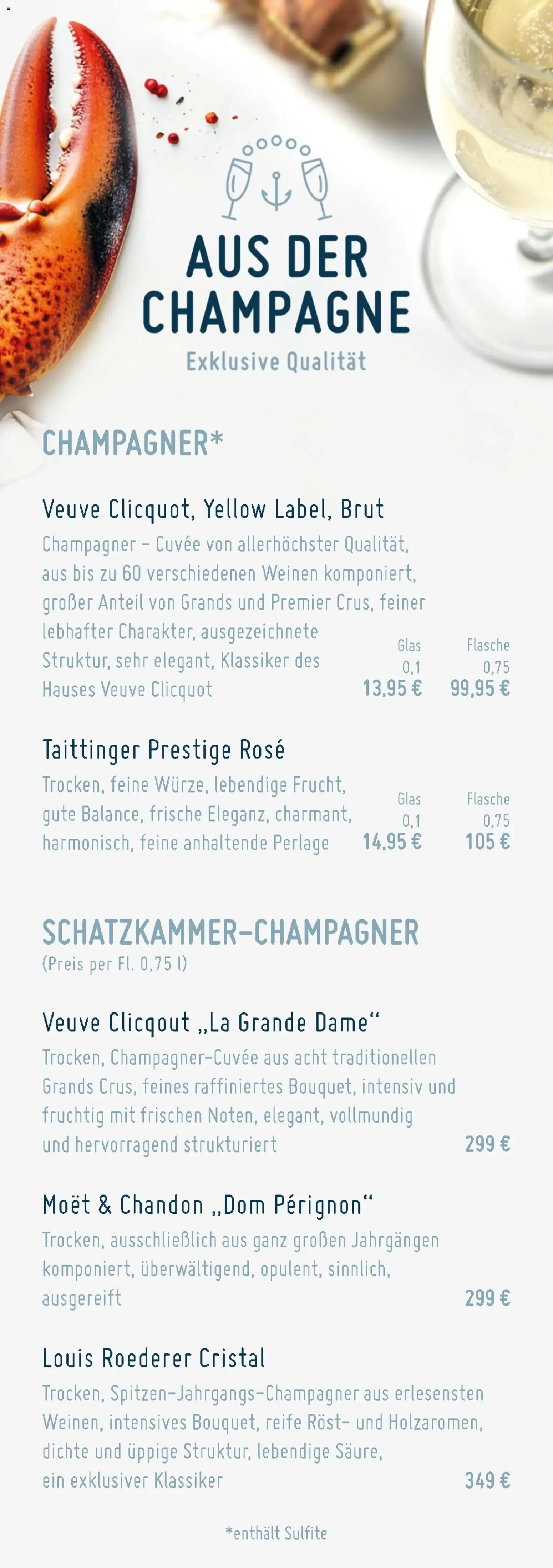Hummerstand Hamburg: Hummer & Meeresfrüchte für Hamburg von 1. Juni bis 31. August 2026 - Prospekt seite 9