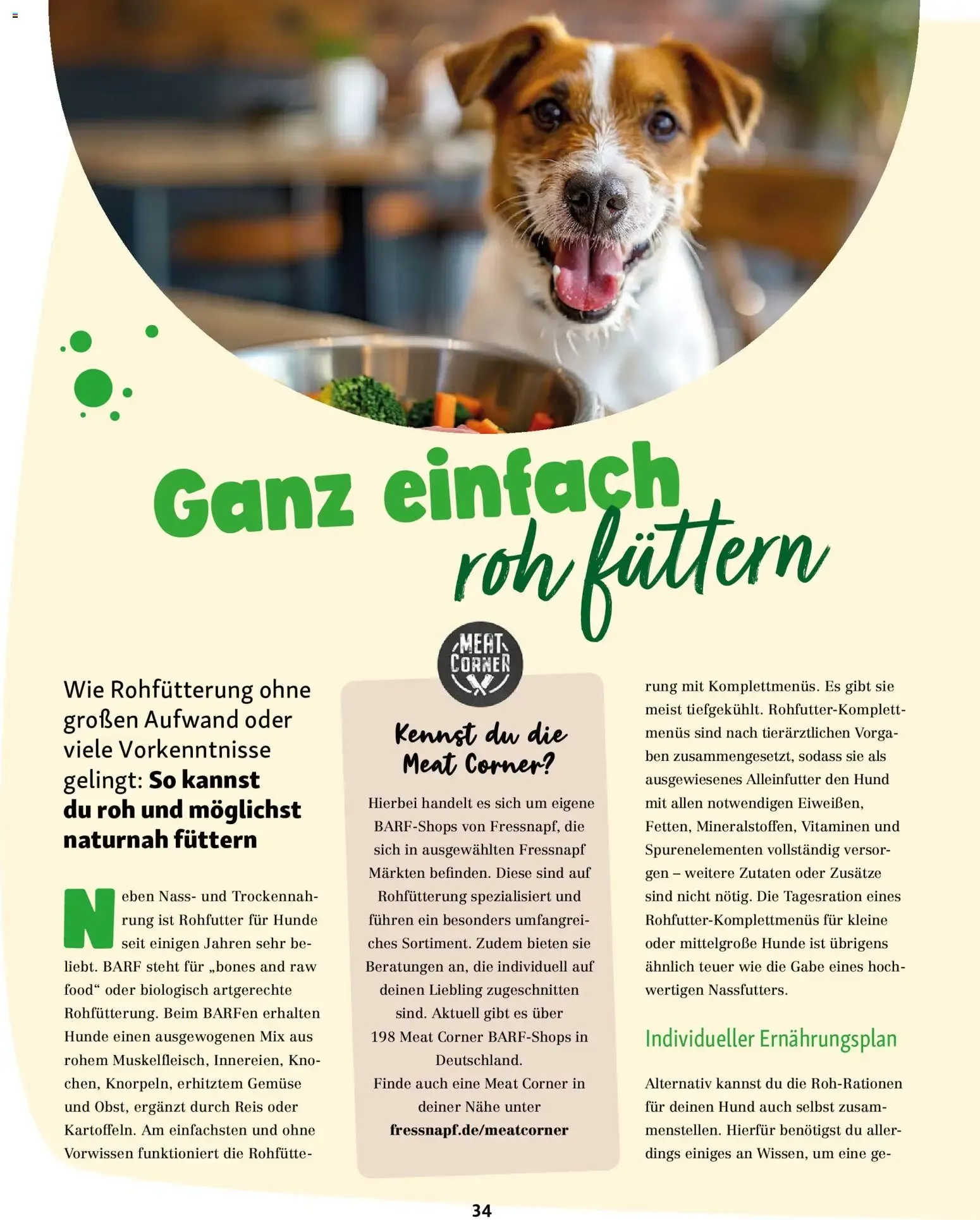 FRESSNAPF Friends - Europas größtes Haustier-Magazin von 1. Juli bis 31. August 2026 - Prospekt seite 34