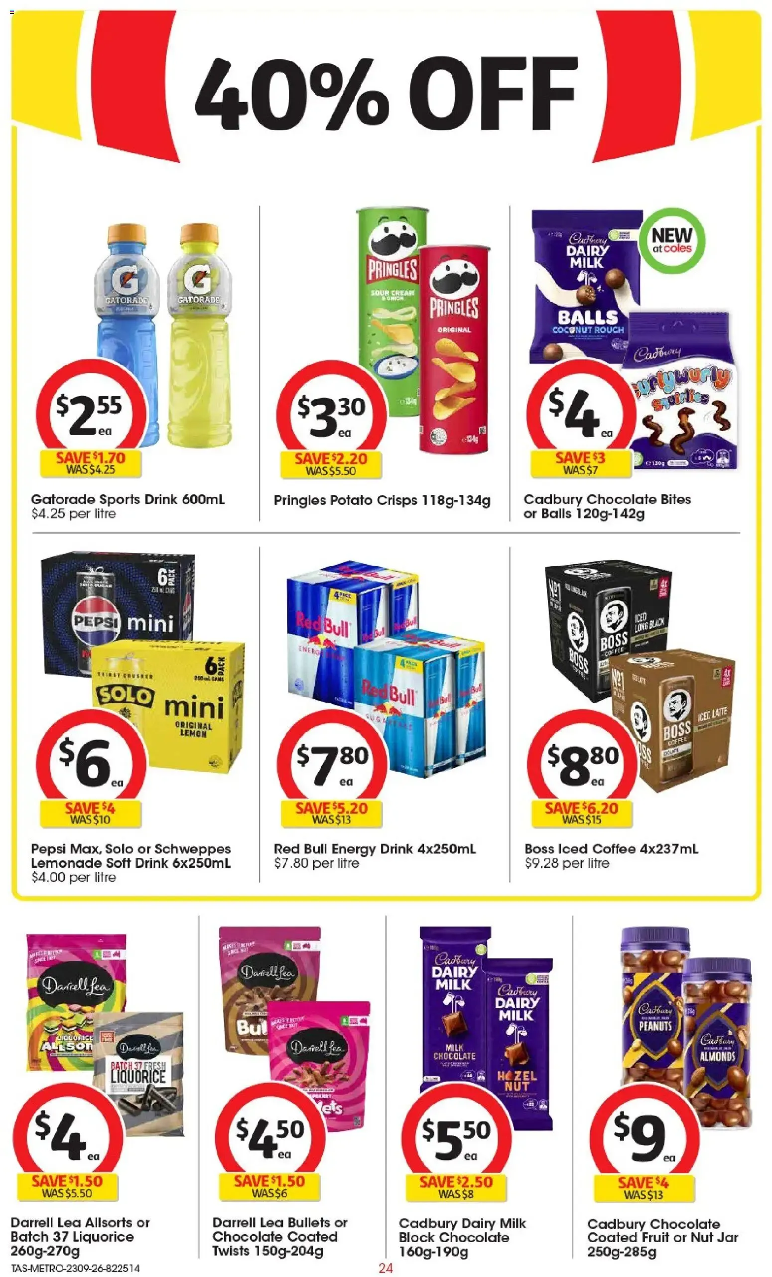 Coles - Footy fever - Catalogue valid from 23 September to 29 September 2026 - page 24