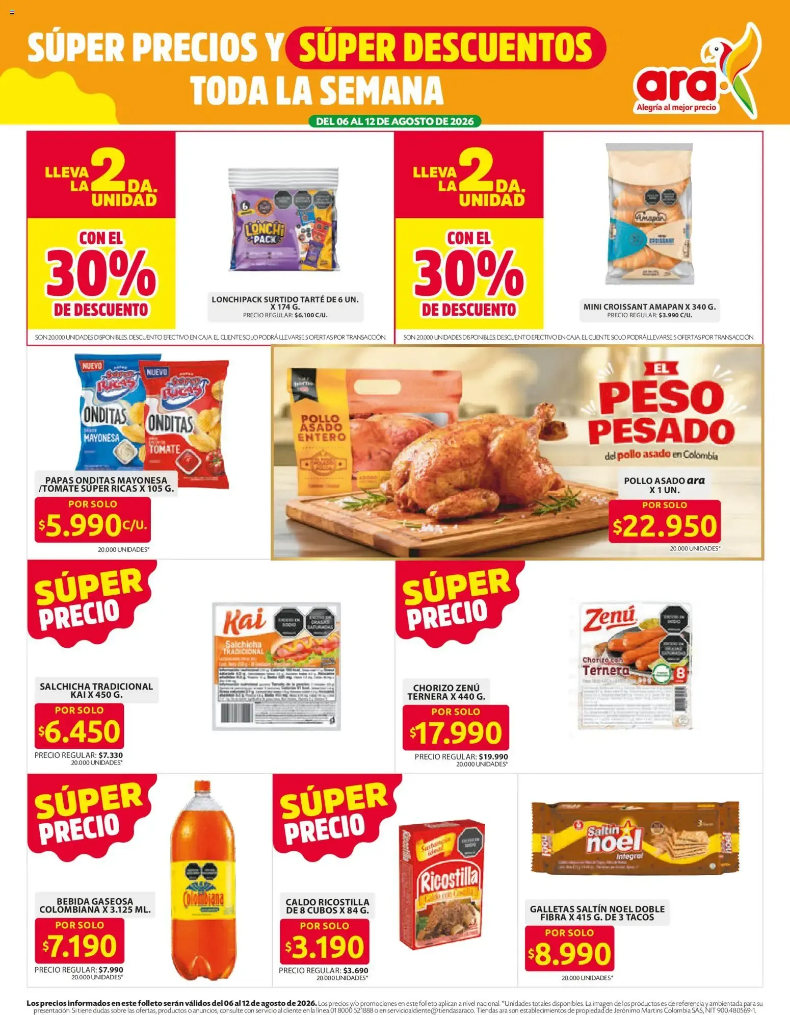 Catalogo de Ara catálogo 6 de agosto al 12 de agosto 2026 - Pag 6