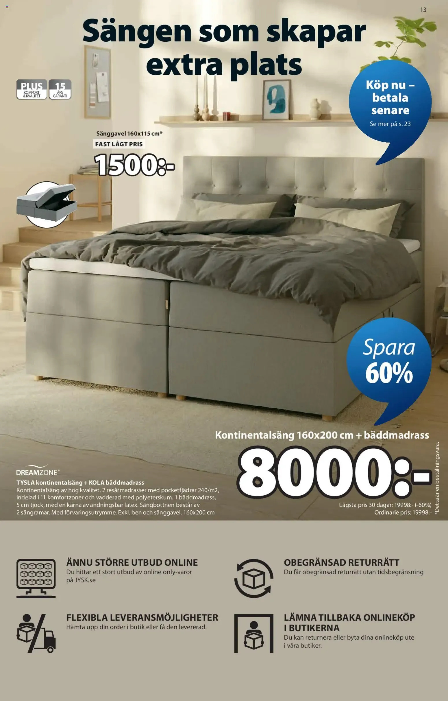 Ett fantastiskt erbjudande för ditt hem från 7 september till 18 oktober 2026 - Reklamblad sidor 13