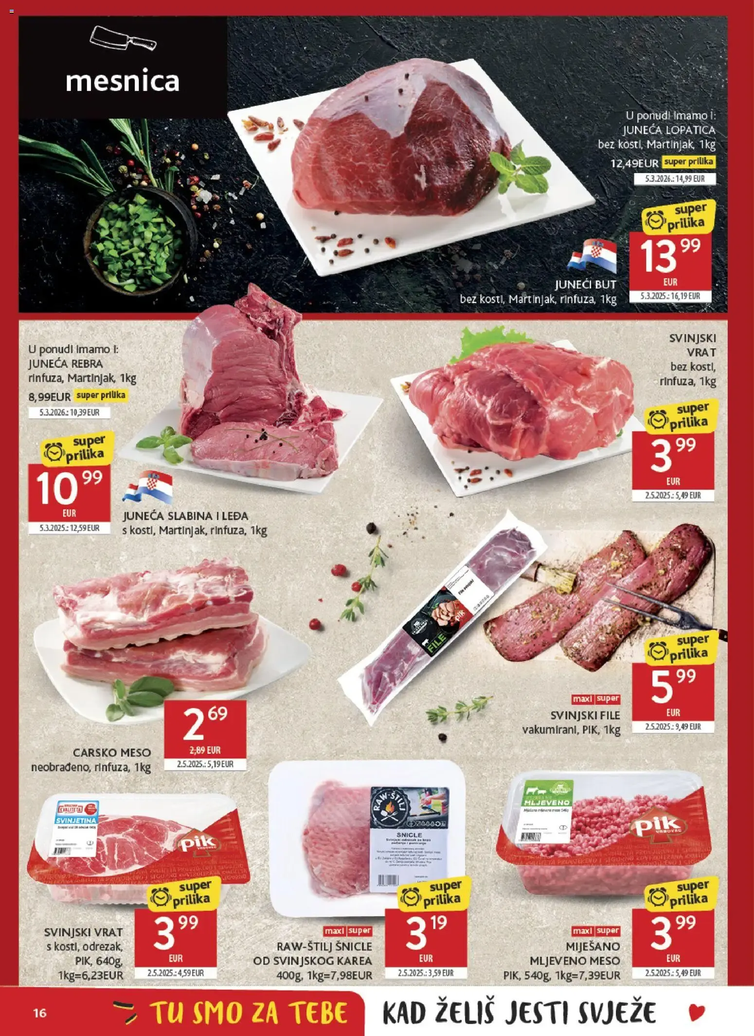 Katalog Konzum Katalog novi od 15.07.2026 na listanje > letak digitalni od 15. srpnja do 21. srpnja 2026. - Pregled Stranica 16