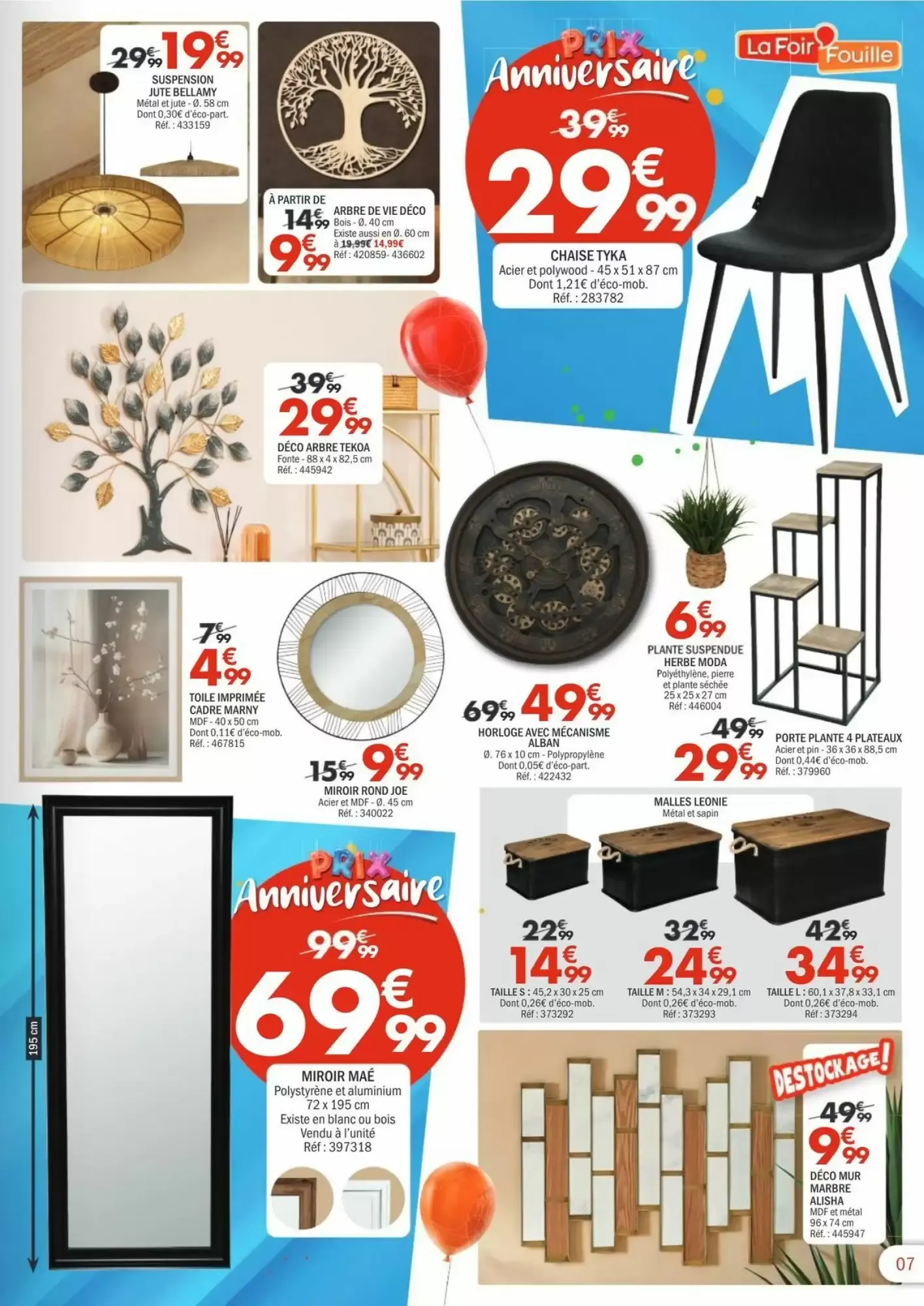 La Foir'Fouille - Le Grand Anniversaire du 3 septembre au 13 septembre 2026 - Catalogue page 7