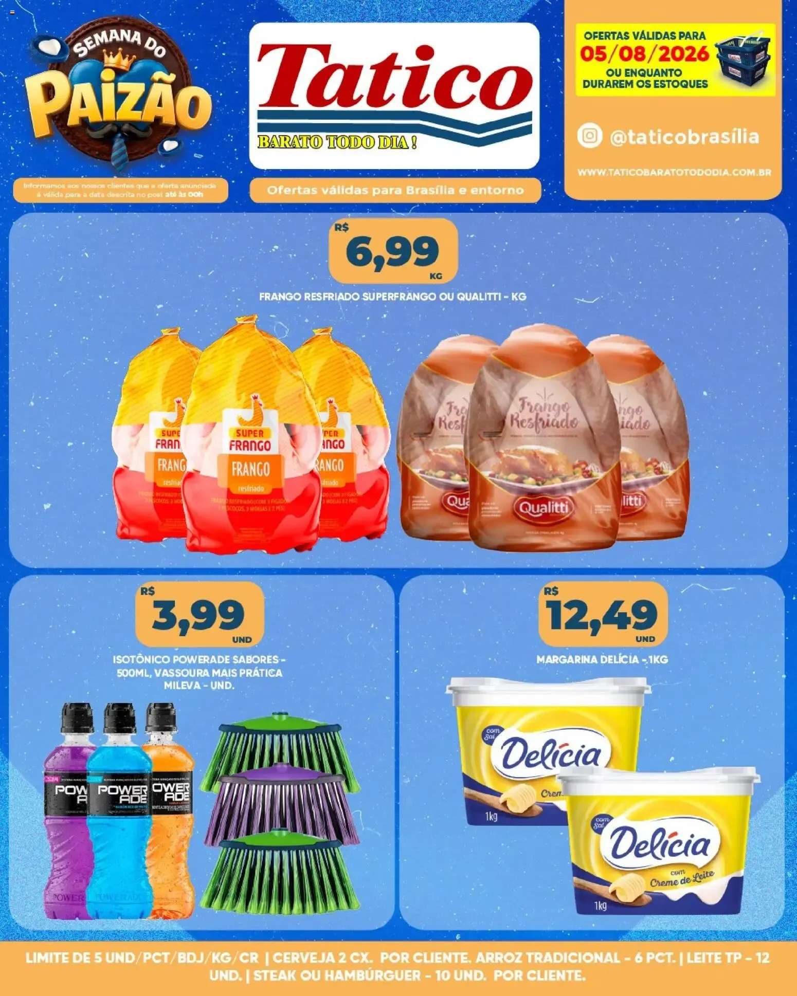 Encarte de Tatico | Semana do Paizão: Ofertas do Dia 06/08/2026 6 de agosto até 6 de agosto 2026 - Pagina 38
