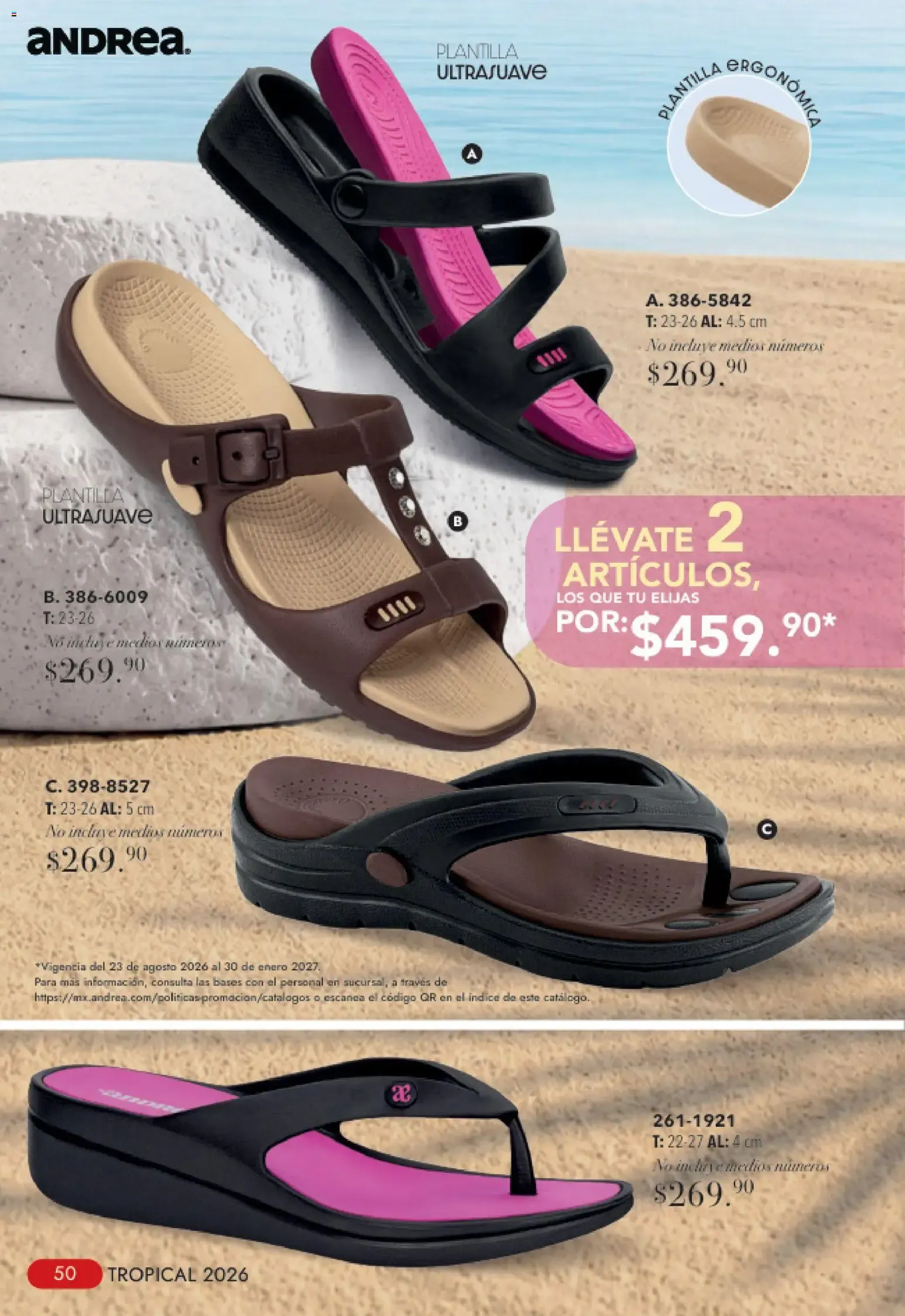Catálogo de Andrea Tropical Otoño-Invierno 2026 23 de agosto al 30 de enero 2027 - Pagina 50