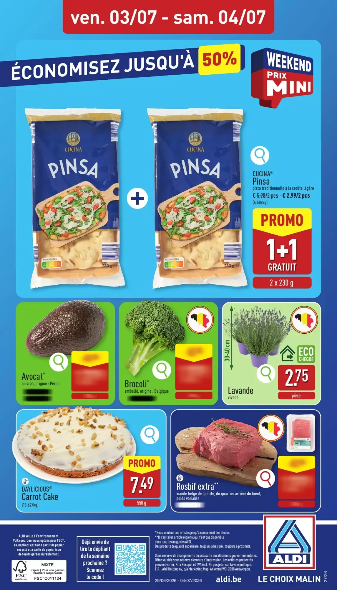 ALDI Dépliant week 27 van 29 juni tot 4 juli 2026 - folder pagina 36