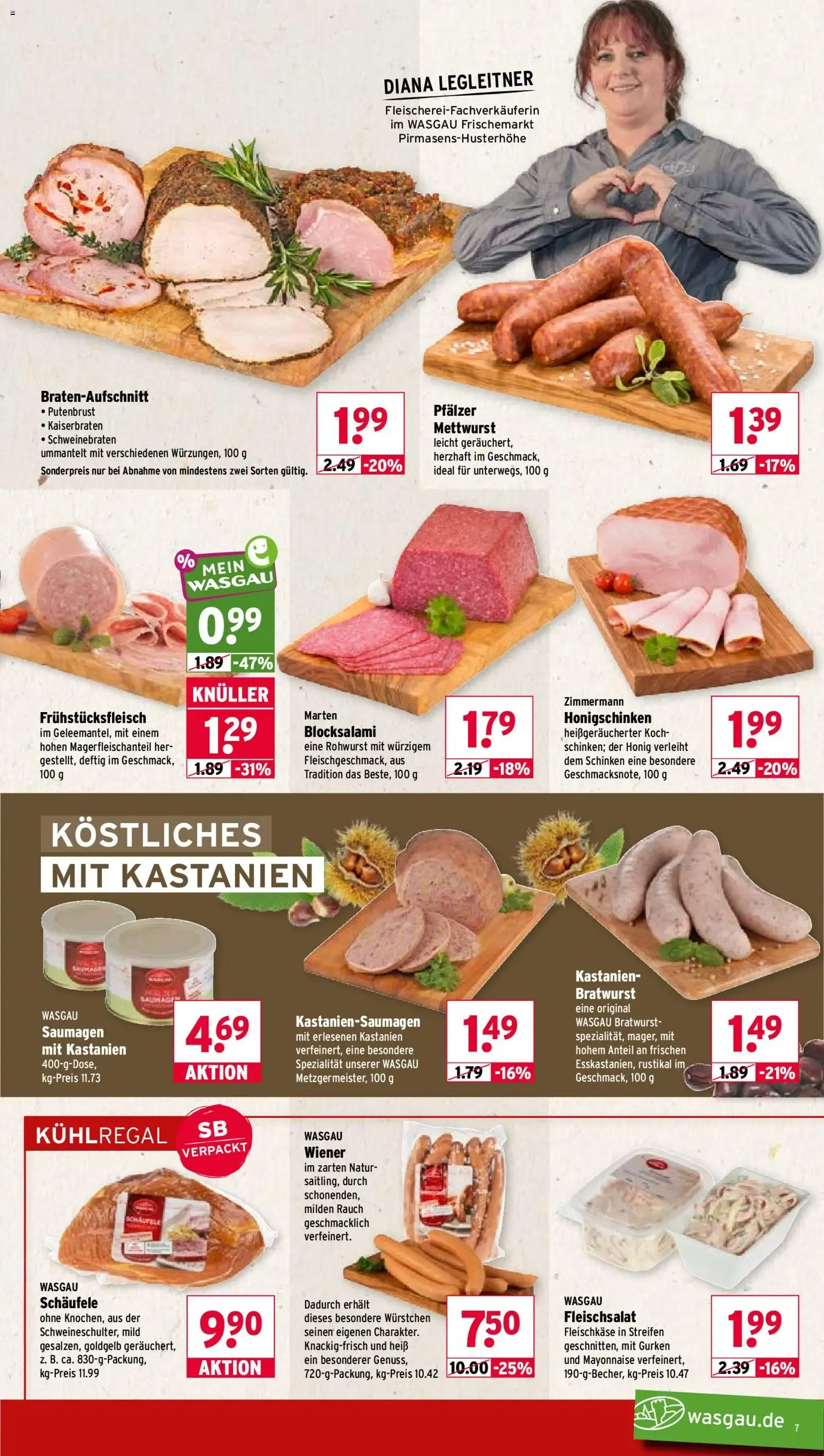 Wasgau Prospekt (ab 28.09.2026) zum Blättern von 28. September bis 2. Oktober 2026 - Prospekt seite 7
