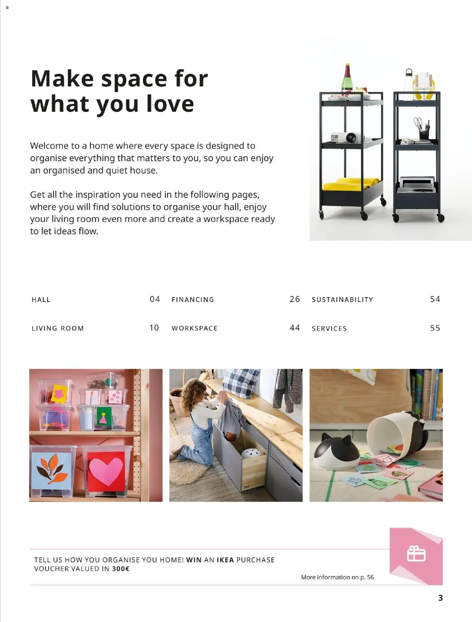 Catálogo de IKEA - Make space for what you love 30 de septiembre al 31 de enero 2027 - Página 3