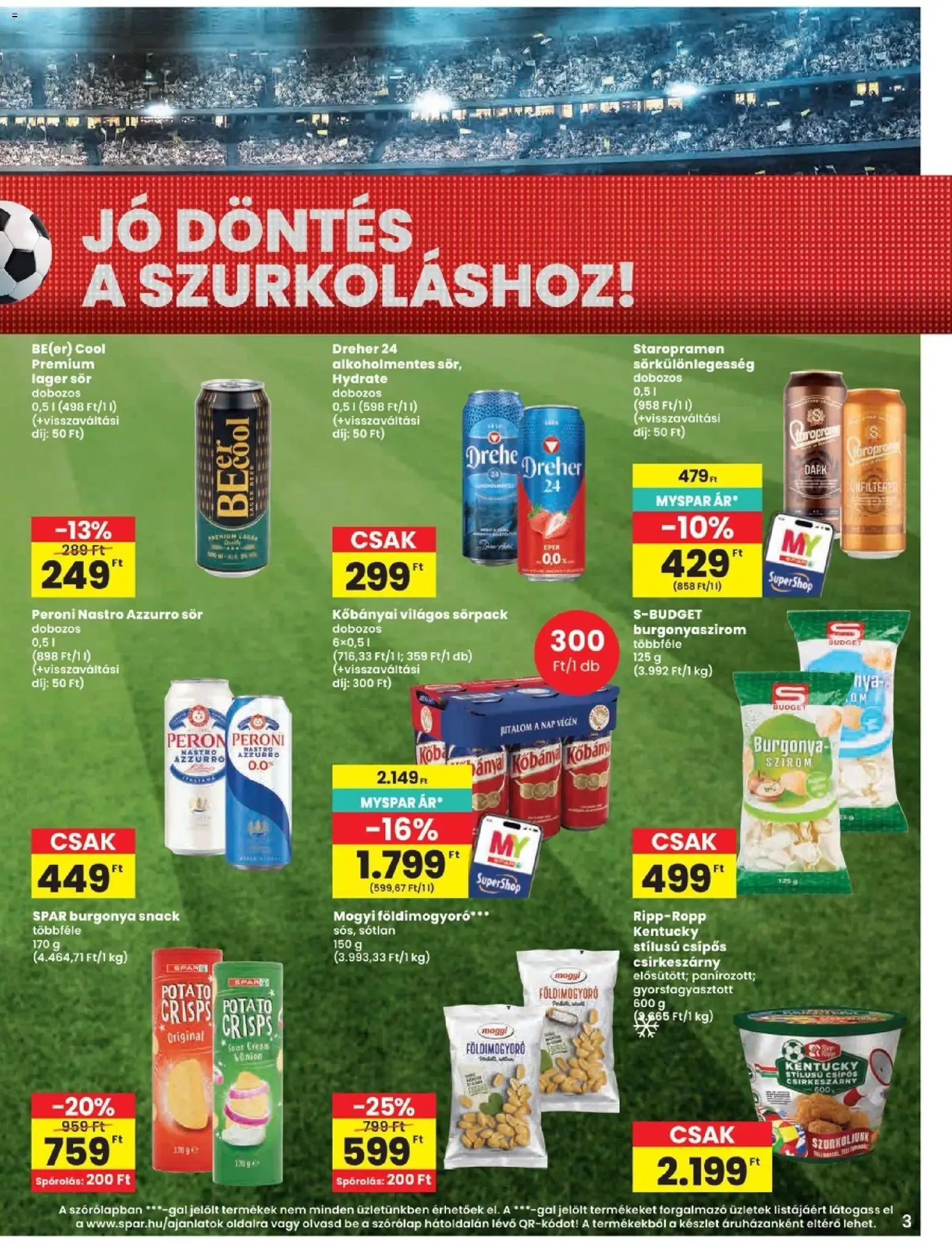 Katalógus Spar akciós újság - Születnapi szenzáció! június 18.-tól június 24.-ig 2026. - Oldal 3