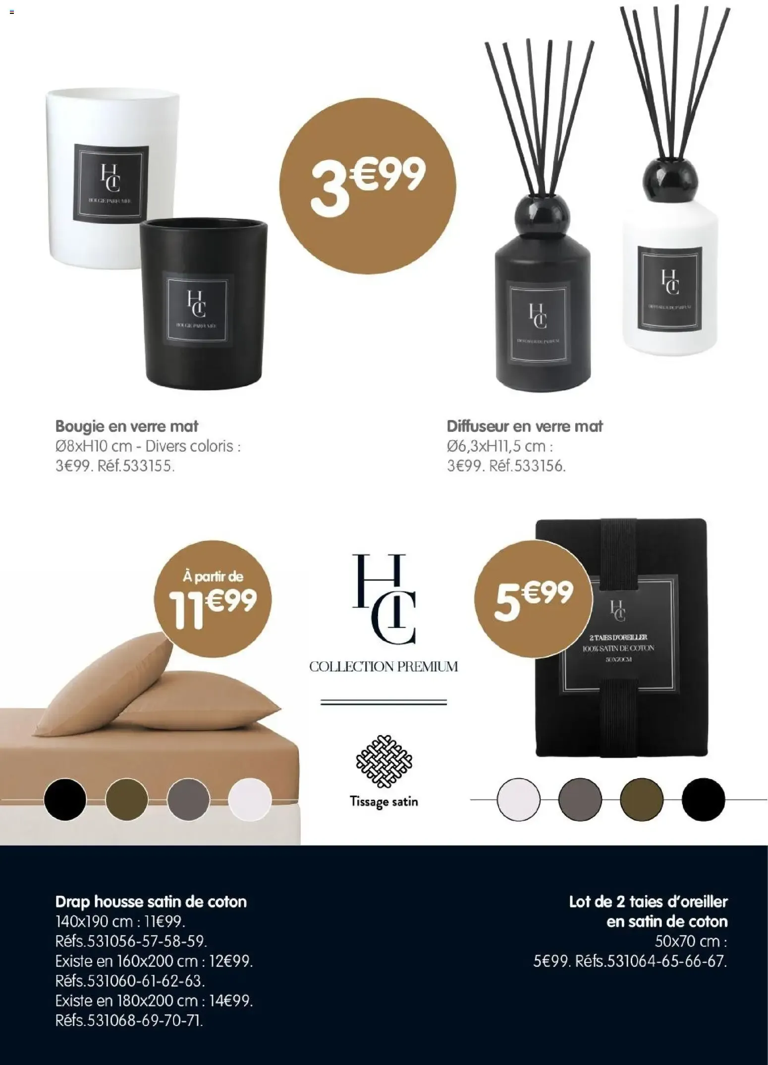 B&M - L'ÉLÉGANCE DIGNE DES PLUS GRANDS HÔTELS AU MEILLEUR PRIX! - Collection Premium du 3 septembre au 30 janvier 2027 - Catalogue page 3