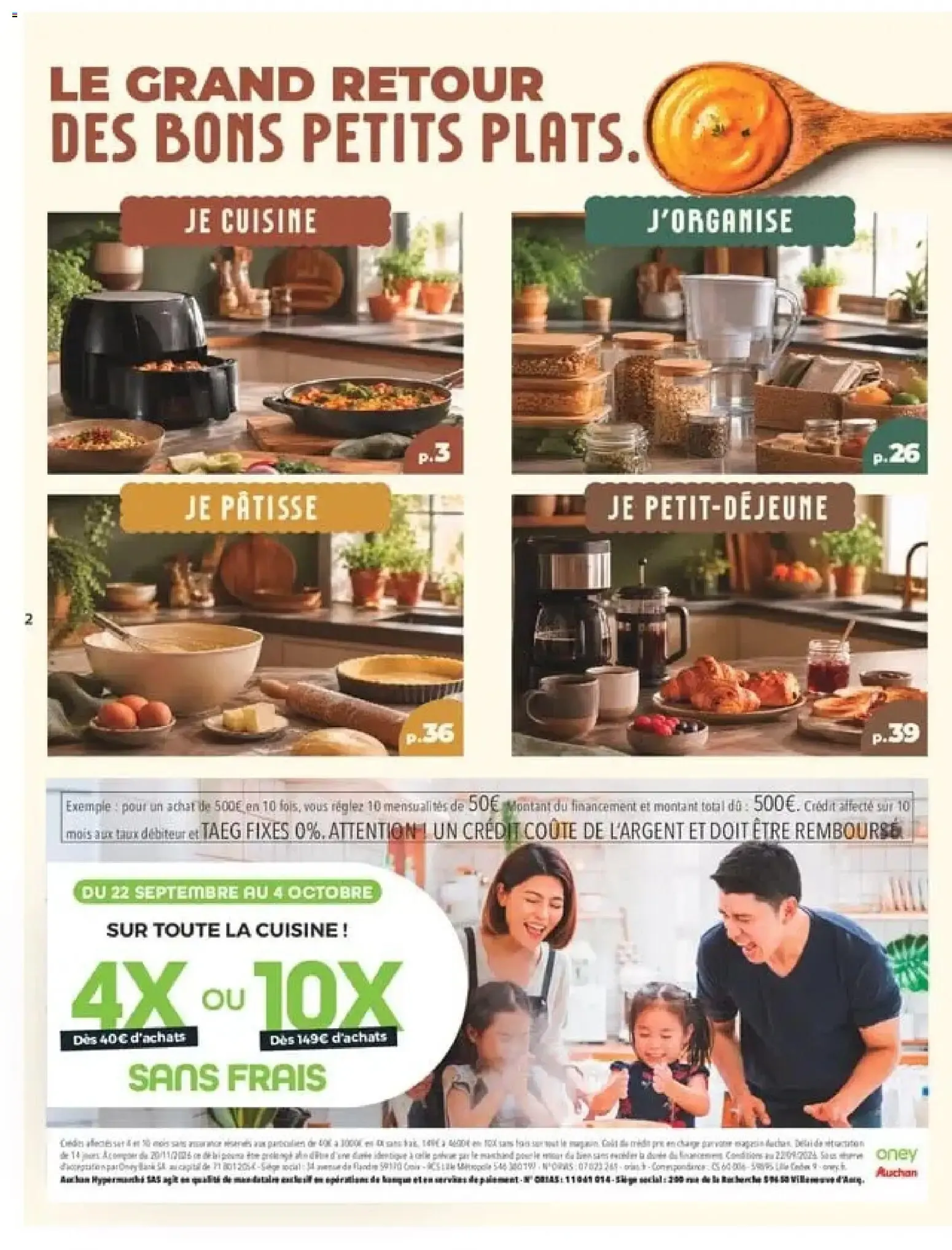 Cuisine Gourmande du 22 septembre au 4 octobre 2026 - Catalogue page 2
